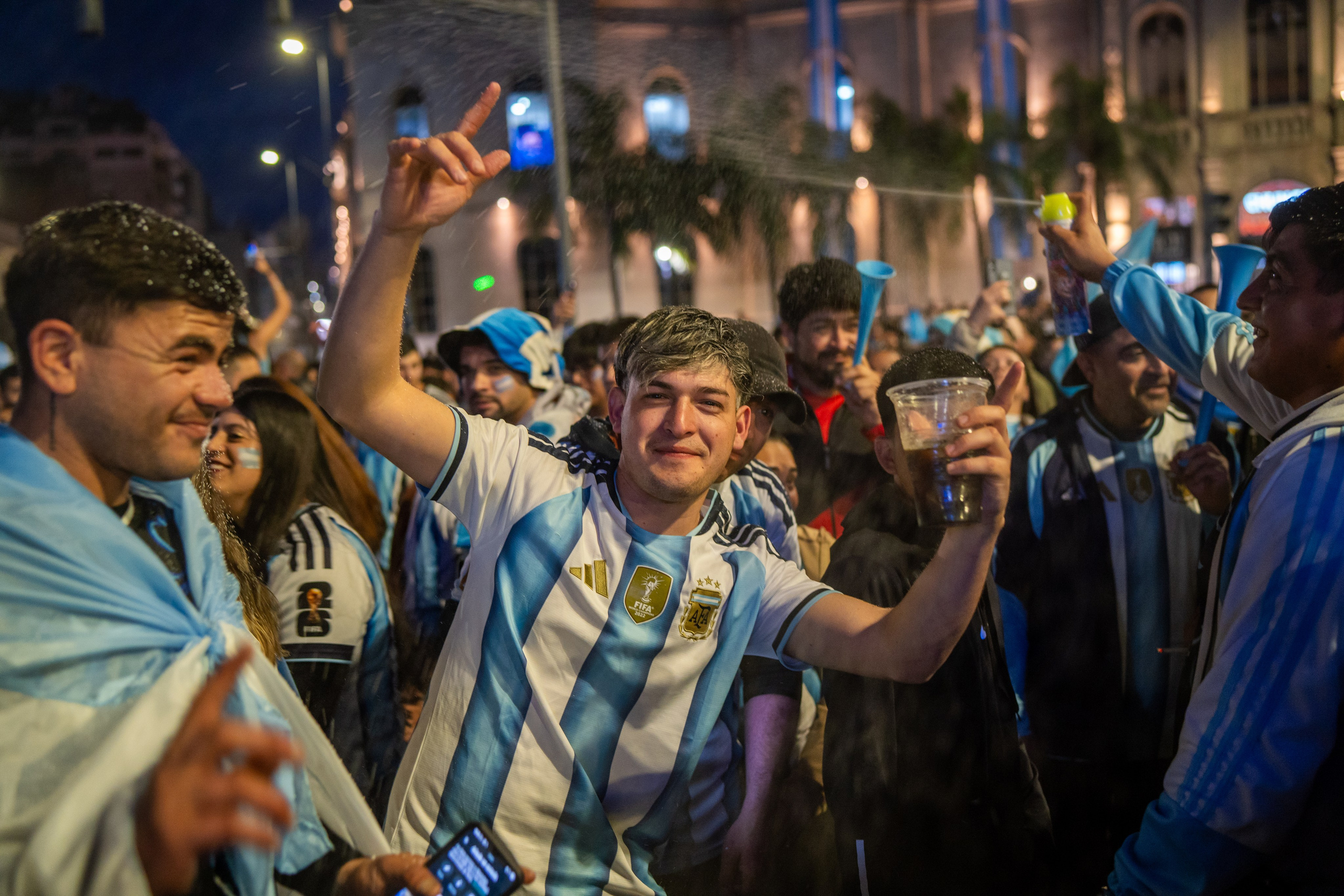 Argentina 2 — England 1! We’re in the final! 🇦🇷🔥. Shanti Alex Art
