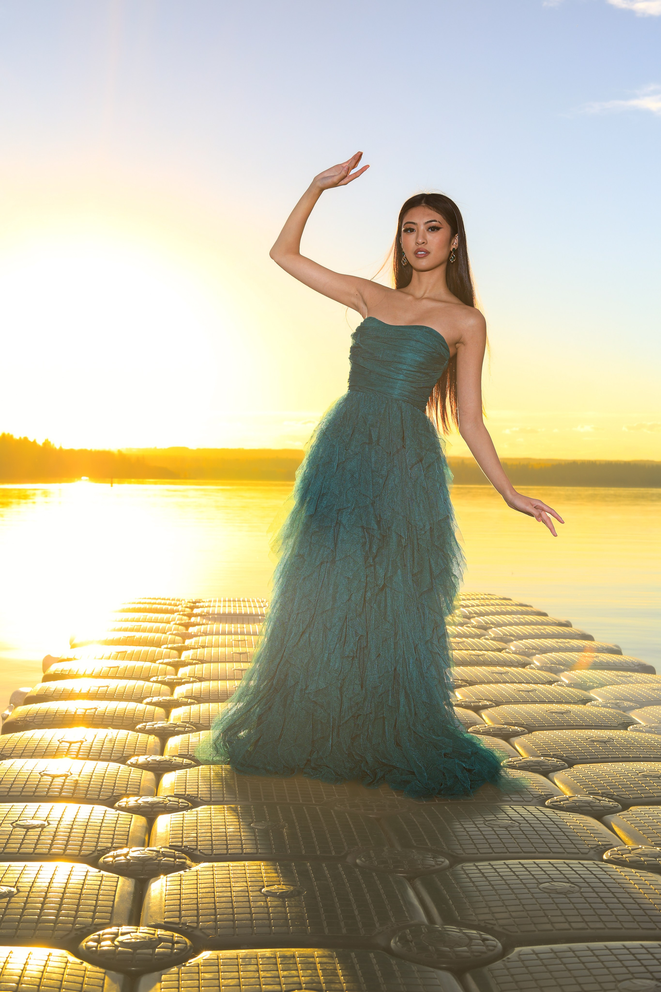 Golden Hour Glow: Lana Collantes’ Radiant Photoshoot. ProFly Media Inc. — Cinematic photo and video production for brands, businesses, and spaces in Calgary