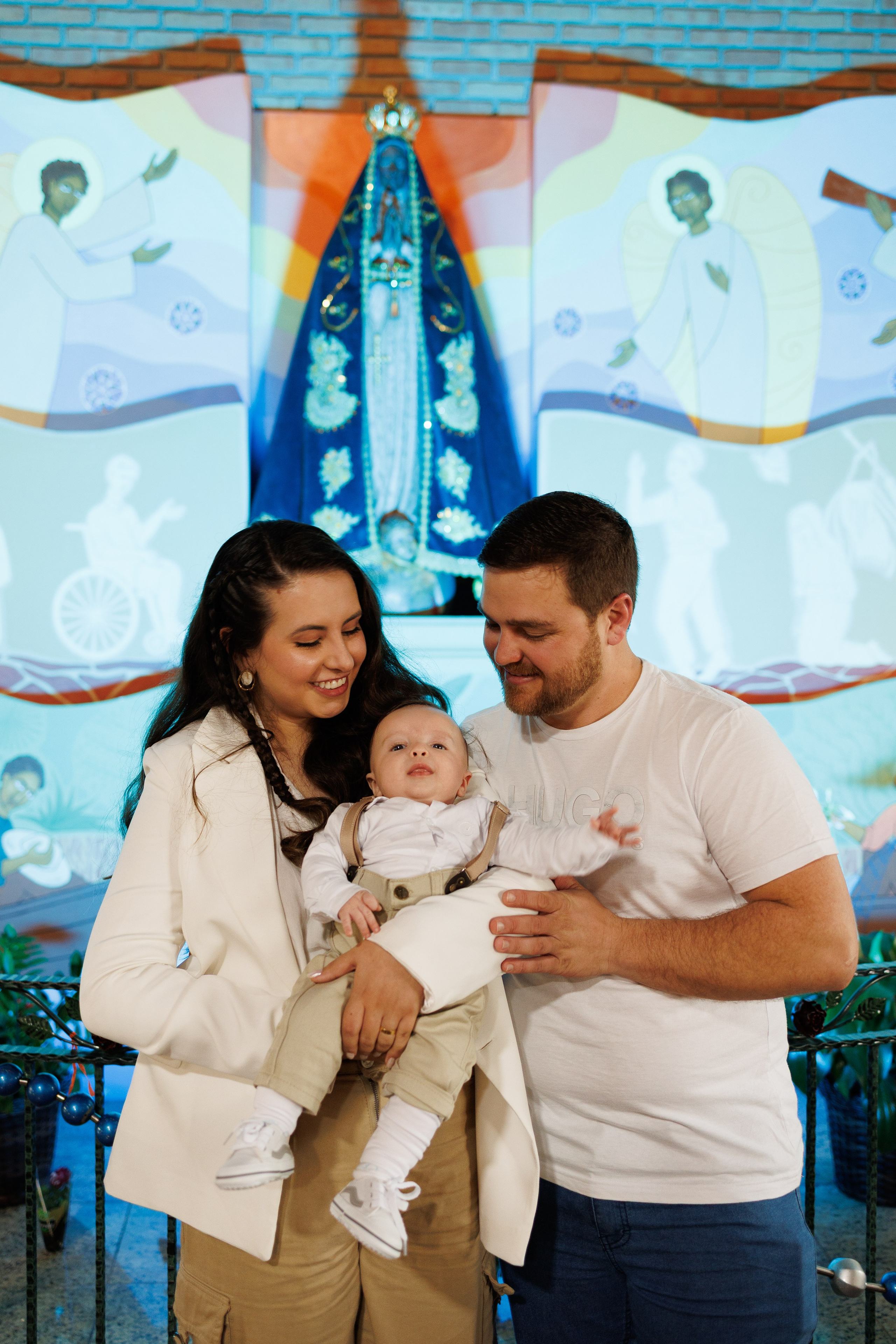 Batizado. Fotógrafa de Famílias e Crianças no Brasil