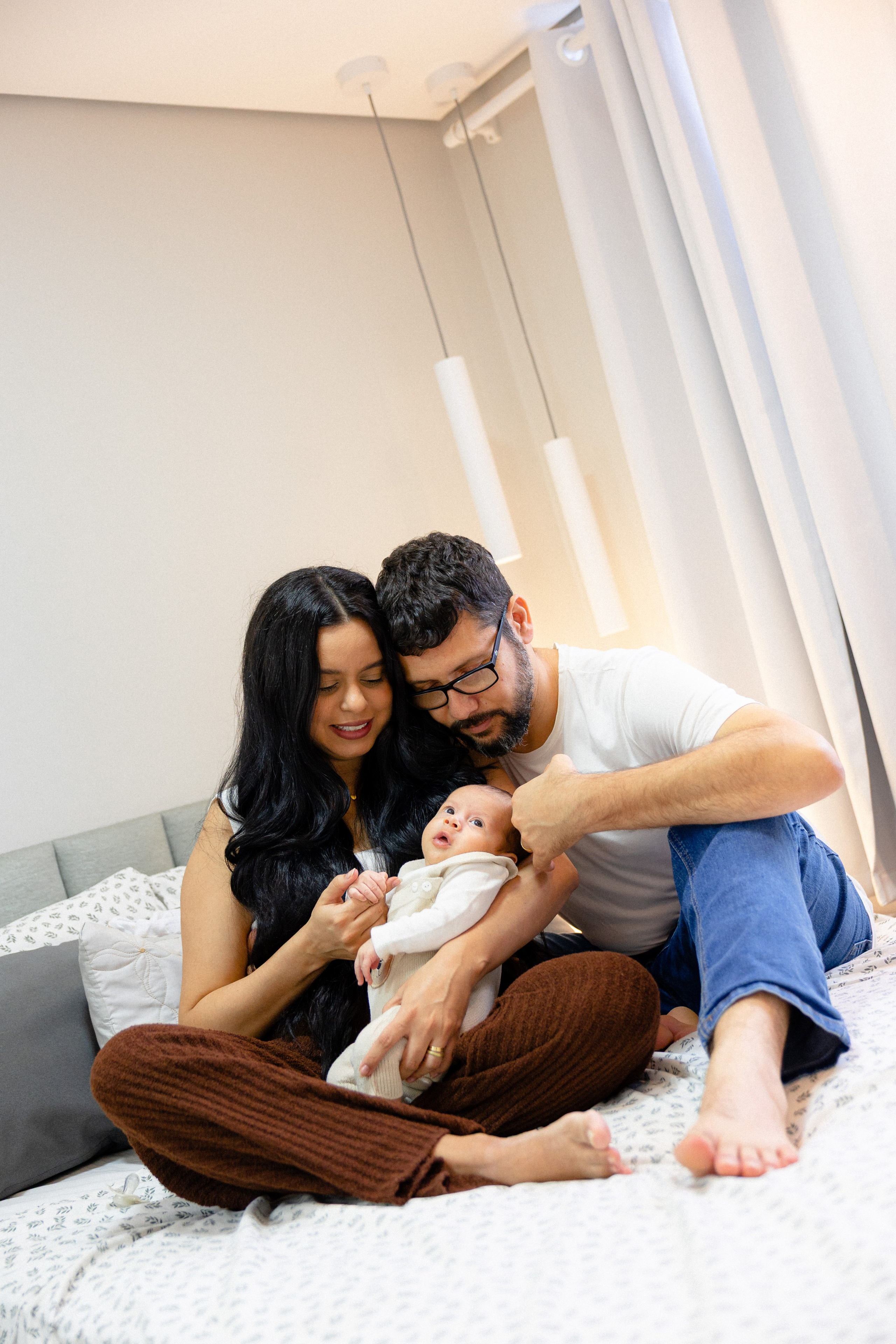 Ensaio família — Primeiro mês do Heitor