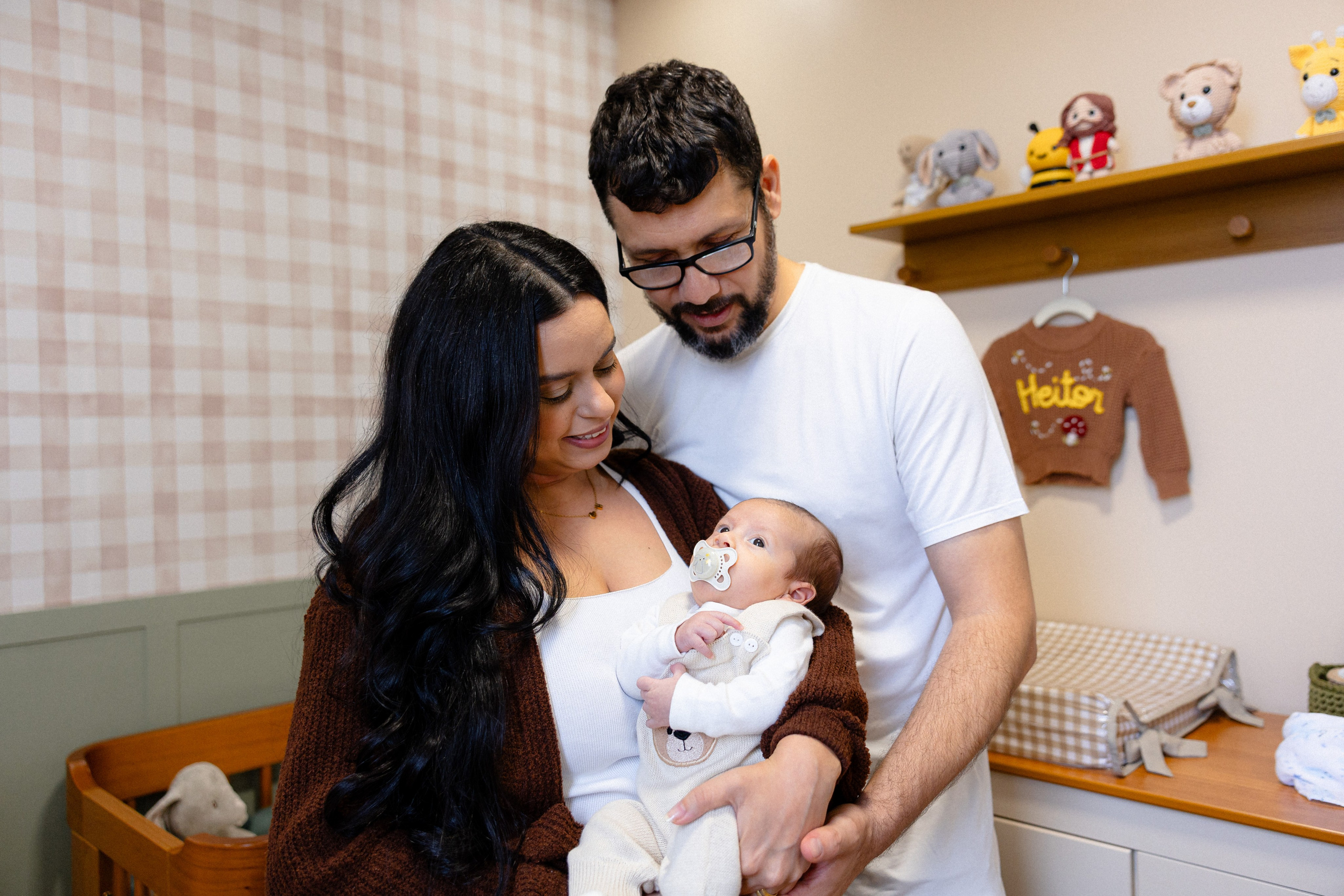 Ensaio família — Primeiro mês do Heitor