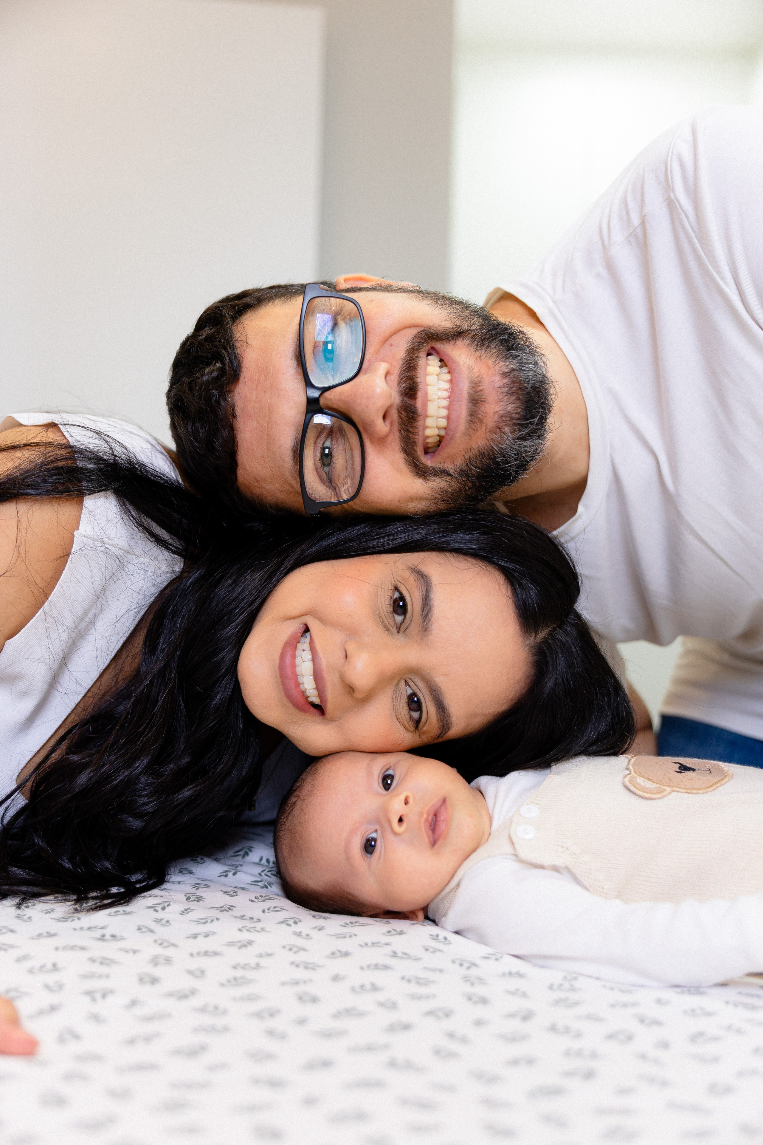 Ensaio família — Primeiro mês do Heitor