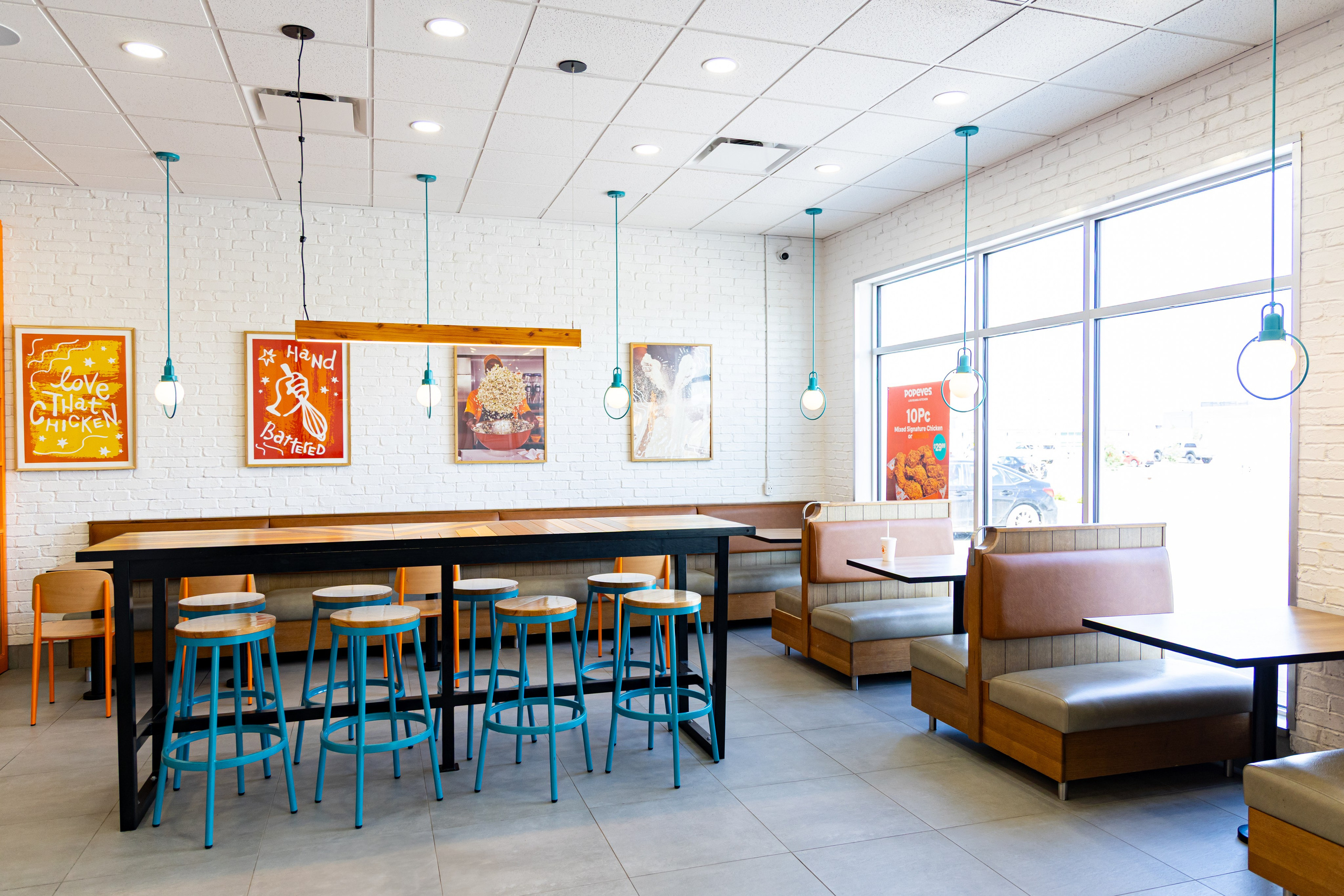 Capturing Flavor — Interior Photo Shoot for Popeyes. ProFly Media Inc. — Cinematic photo and video production for brands, businesses, and spaces in Calgary
