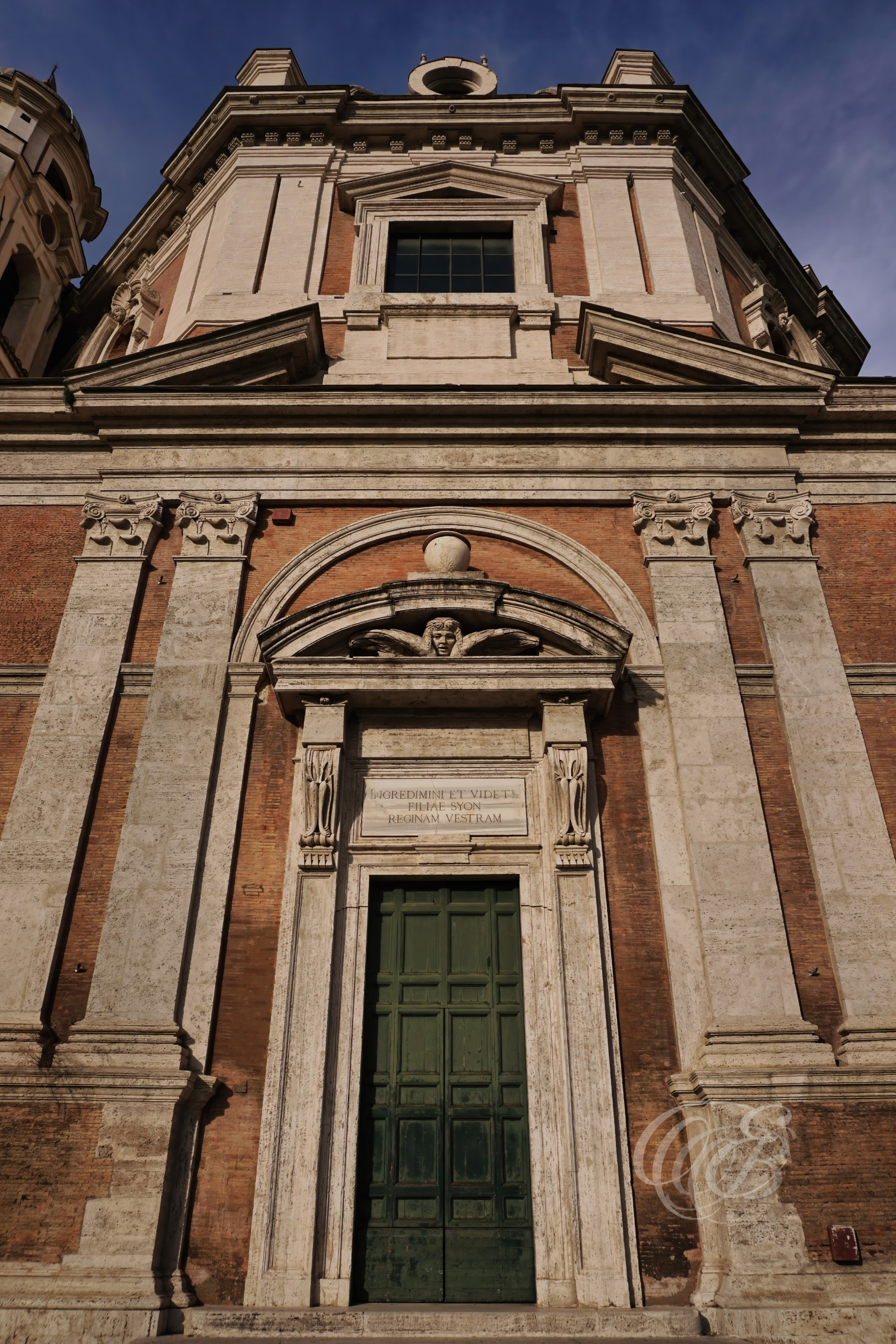 Italy - Rome - Santa Maria di Loreto near Piazza Venezia in central Rome, Renaissance church with dome and classical architectural details, photography of Italy, Eduardo Bartoli Photography