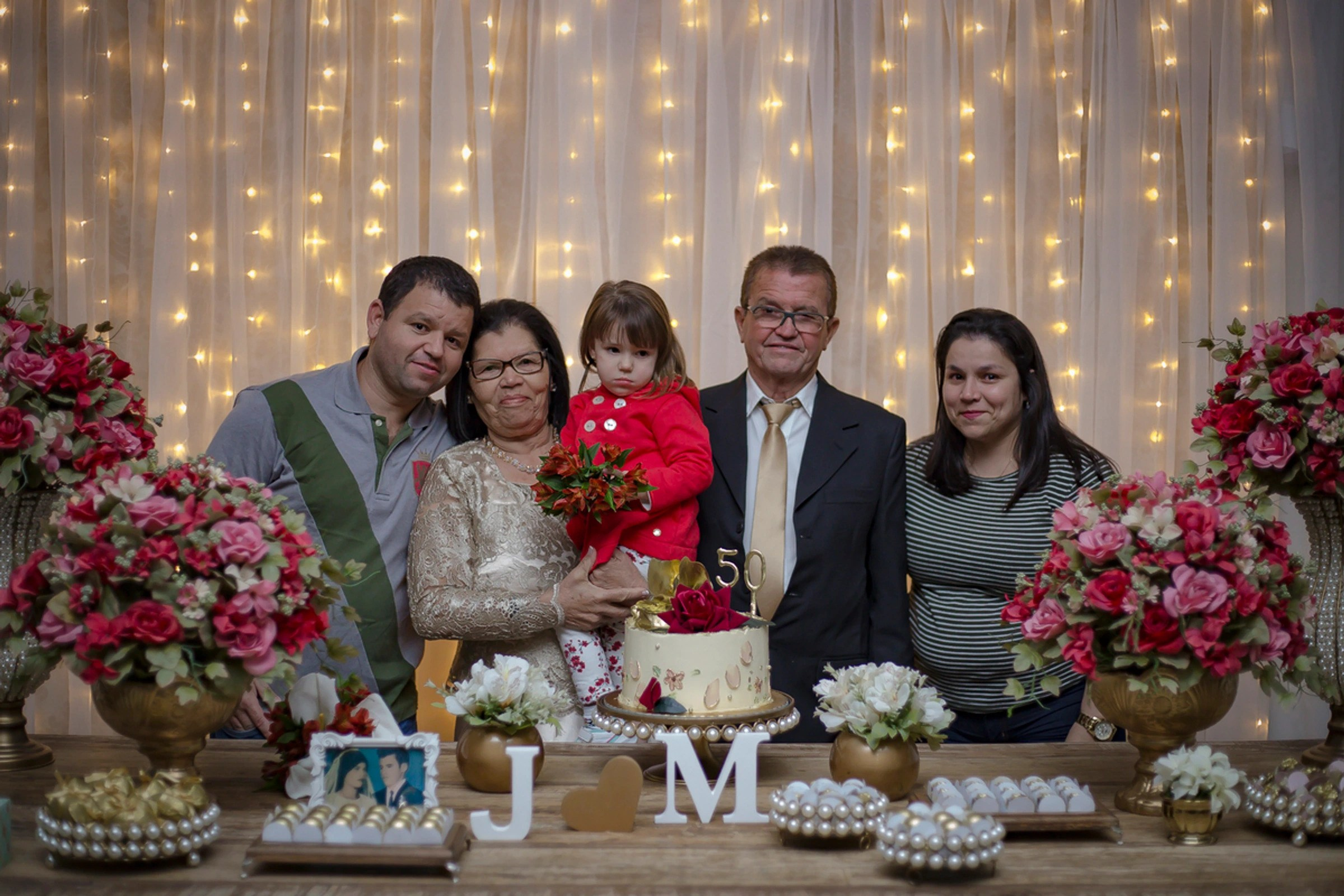 Bodas de Ouro - J & M. Fotógrafa de Eventos em São Paulo e Sorocaba Kika Damasceno