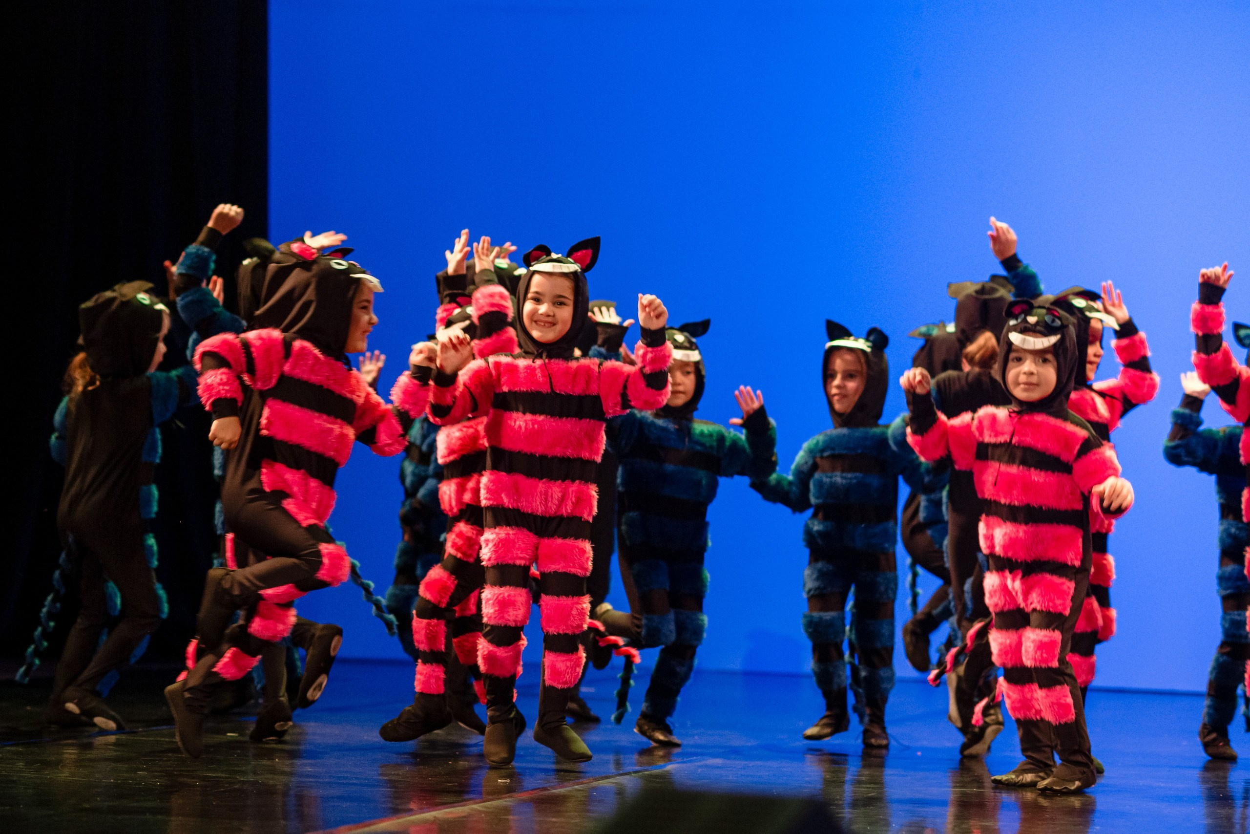 Fotografia de Espetáculo Teatral Alice no País das Maravilhas do grupo de dança Recriarte