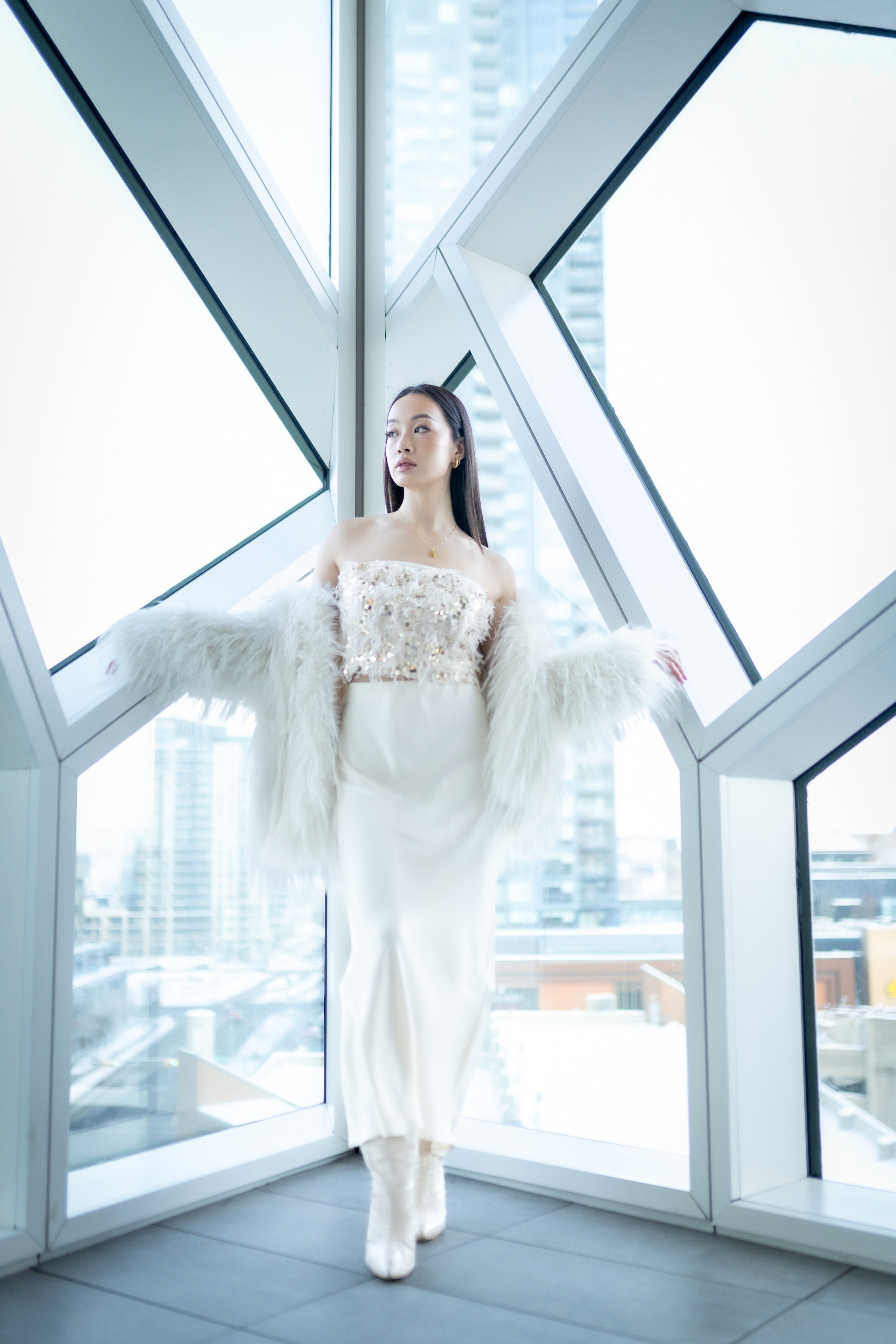 Elegant Moments: Alvina Phan Photo Session. ProFly Media Inc. — Cinematic photo and video production for brands, businesses, and spaces in Calgary