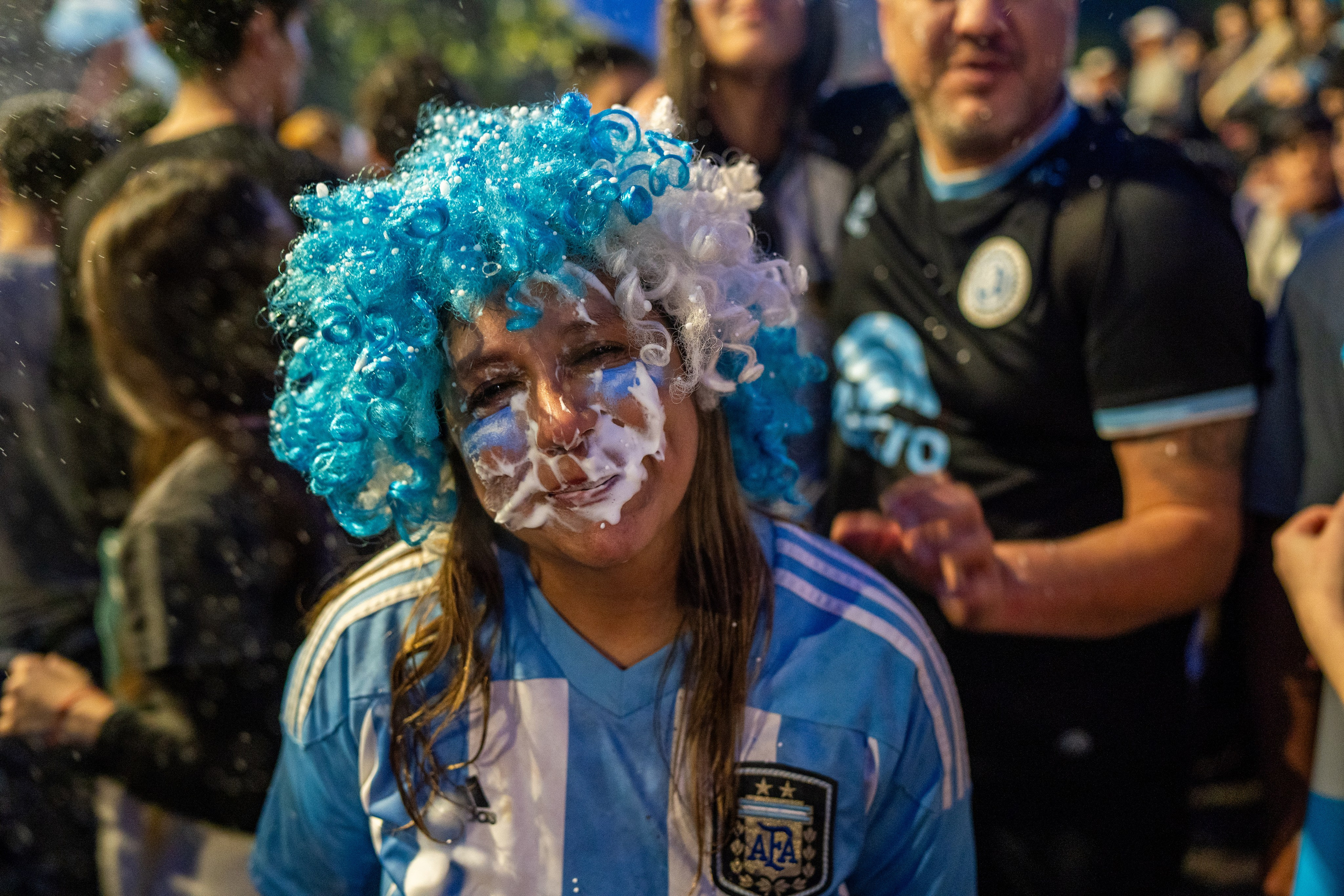 Argentina 2 — England 1! We’re in the final! 🇦🇷🔥. Shanti Alex Art