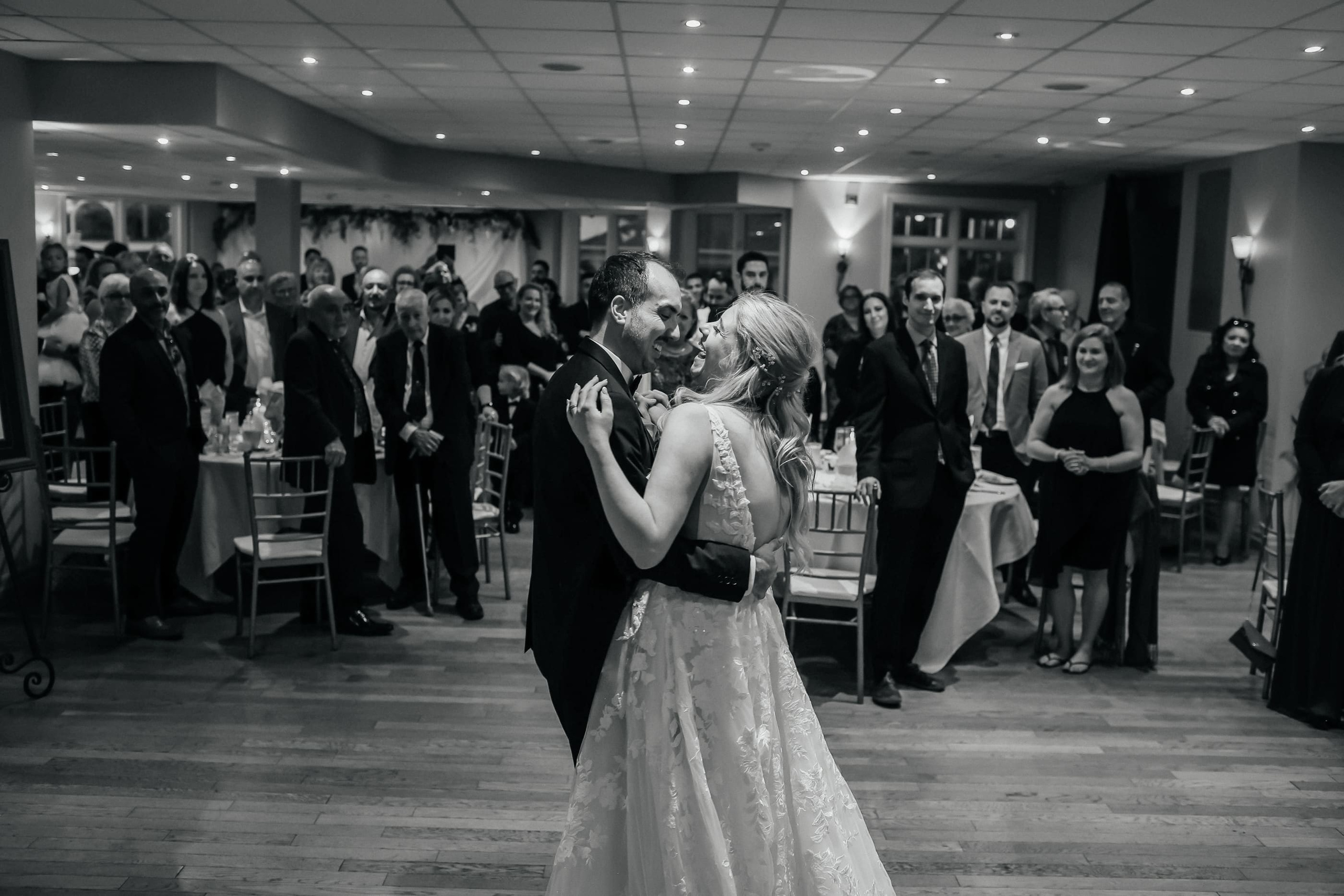 Candid wedding photo in Richmond Hill - authentic emotions captured by Storytellers Films