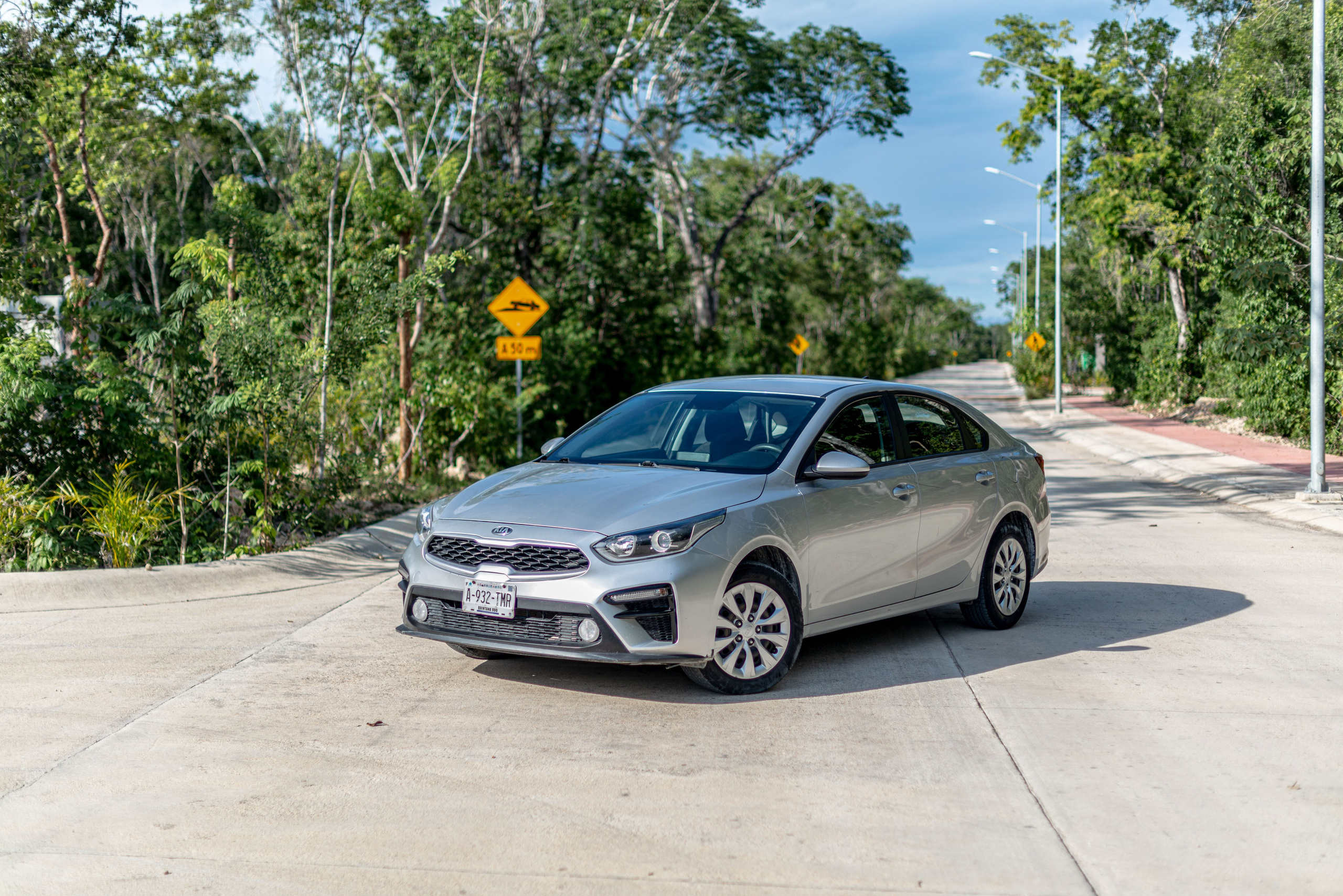 Съемка автомобиля Kia Forte 2019. PHOTOGRAPHER QUINTANA ROO