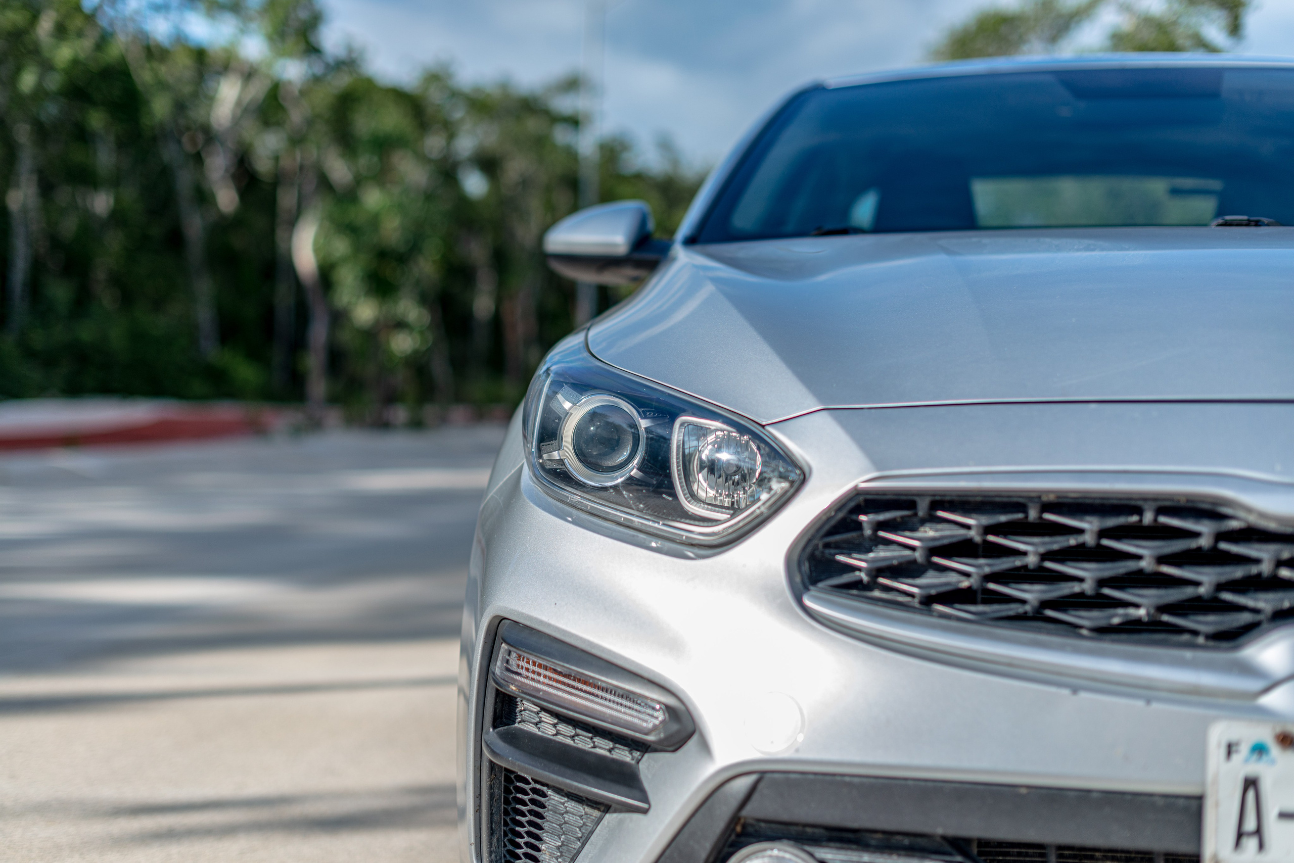 Съемка автомобиля Kia Forte 2019. PHOTOGRAPHER QUINTANA ROO