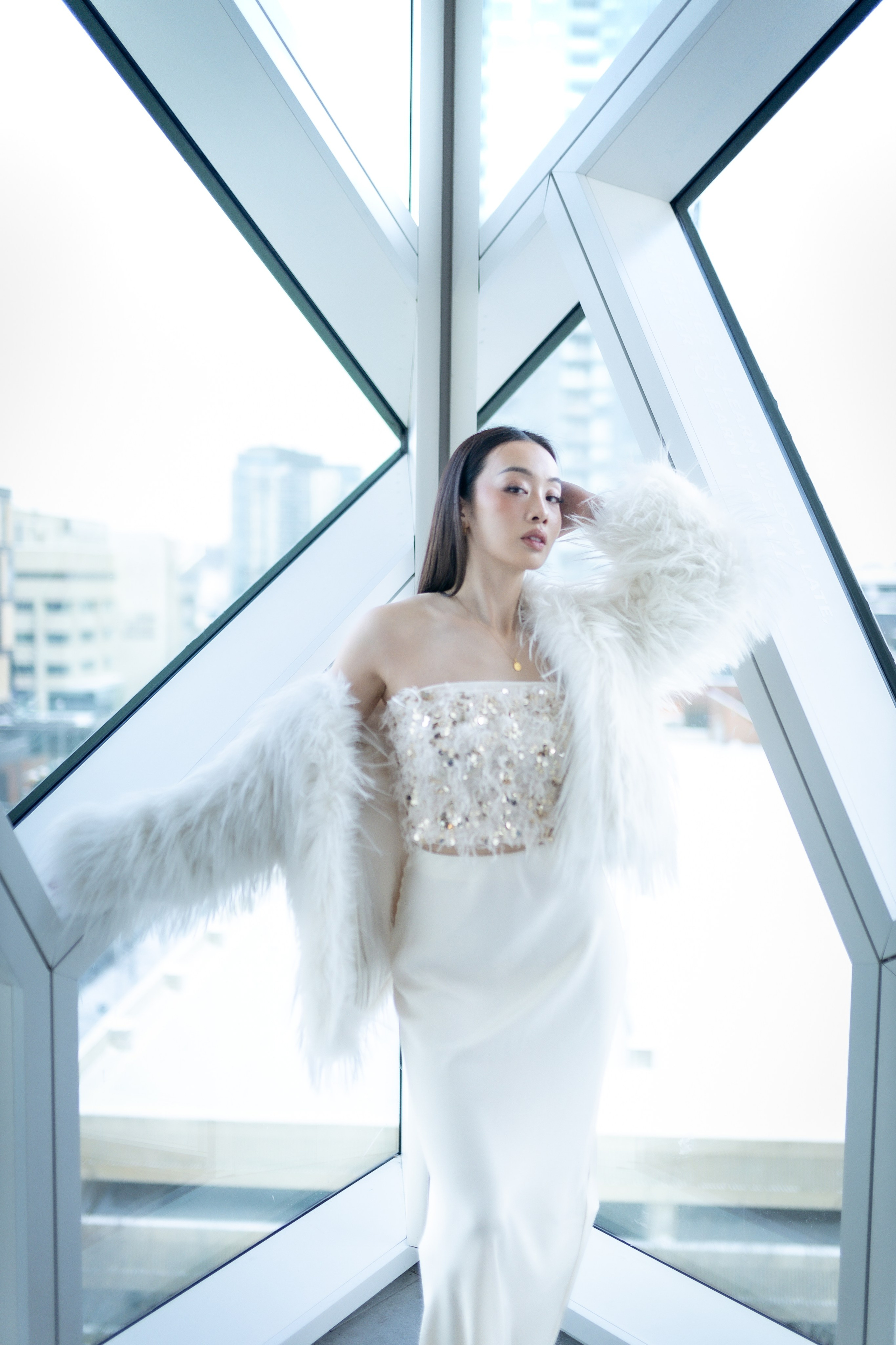 Elegant Moments: Alvina Phan Photo Session. ProFly Media Inc. — Cinematic photo and video production for brands, businesses, and spaces in Calgary