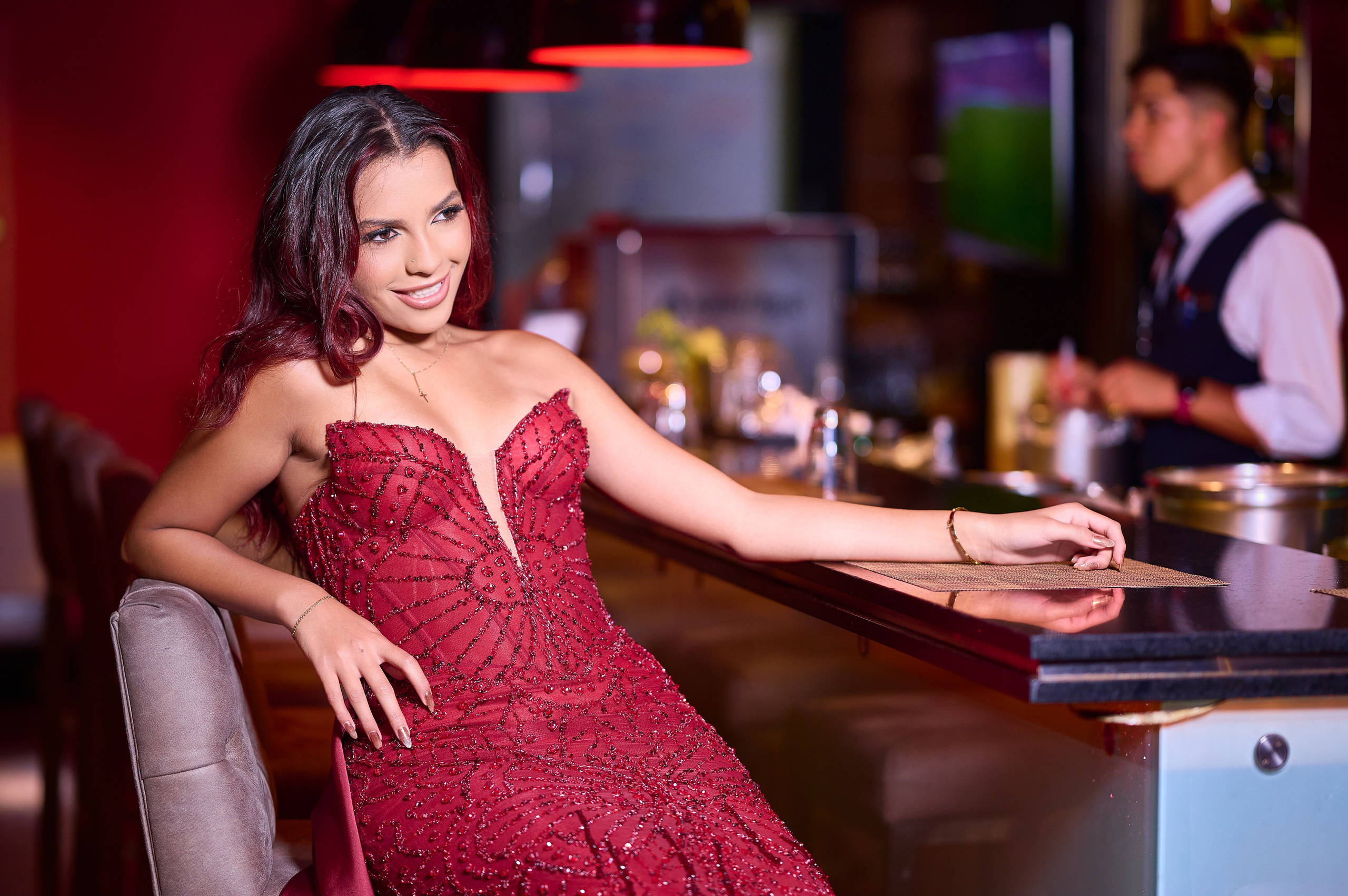 Ivana’s Fine Art Quinceañera Photoshoot in Burgundy: Unforgettable Emotion | ZZ Portraits by Hendrick. Hendrick | Luxury wedding photography & cinematic wedding films in Miami & Bogotá. Signature fine art storytelling capturing timeless, emoti