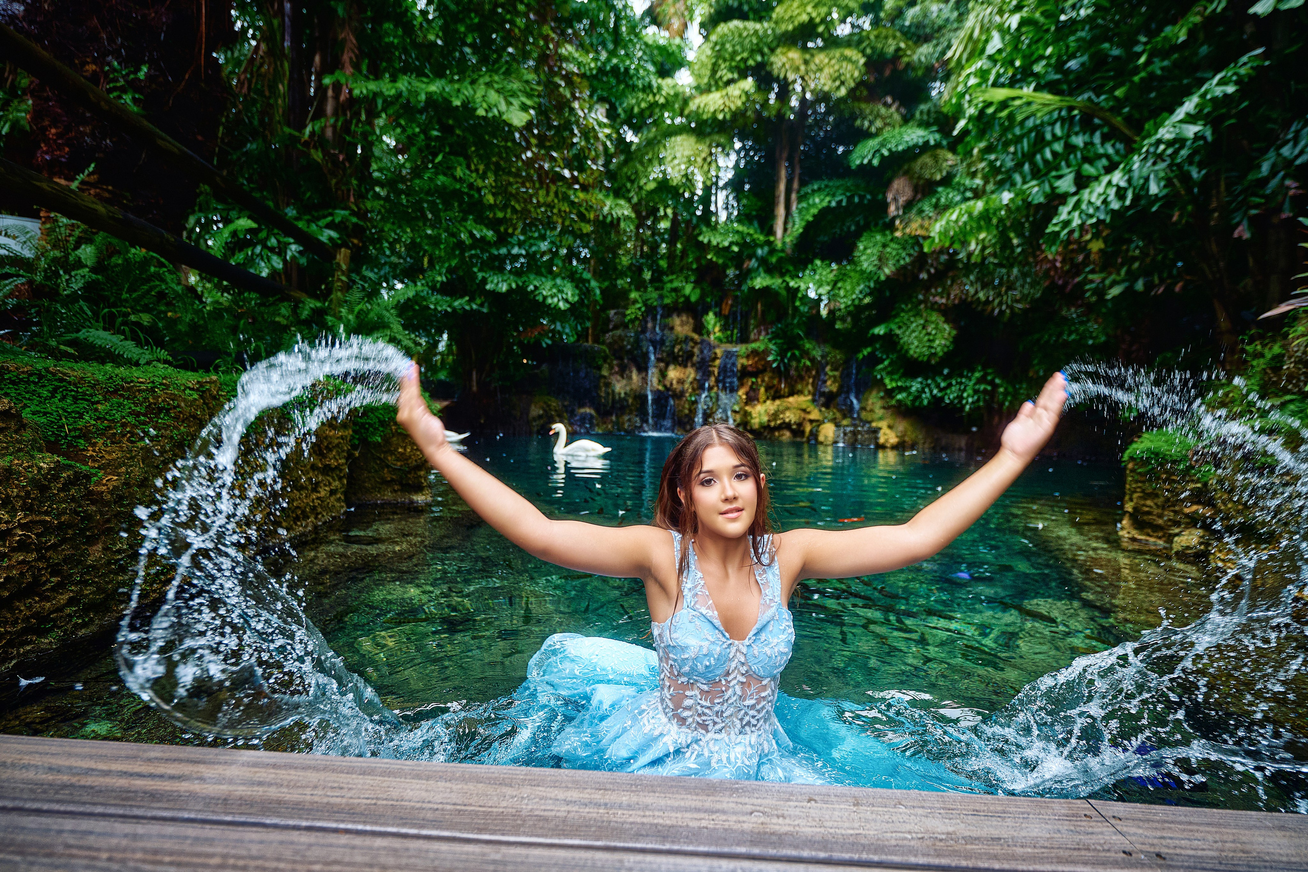 Sharon Secret Gardens Miami. Hendrick | Luxury wedding photography & cinematic wedding films in Miami & Bogotá. Signature fine art storytelling capturing timeless, emoti