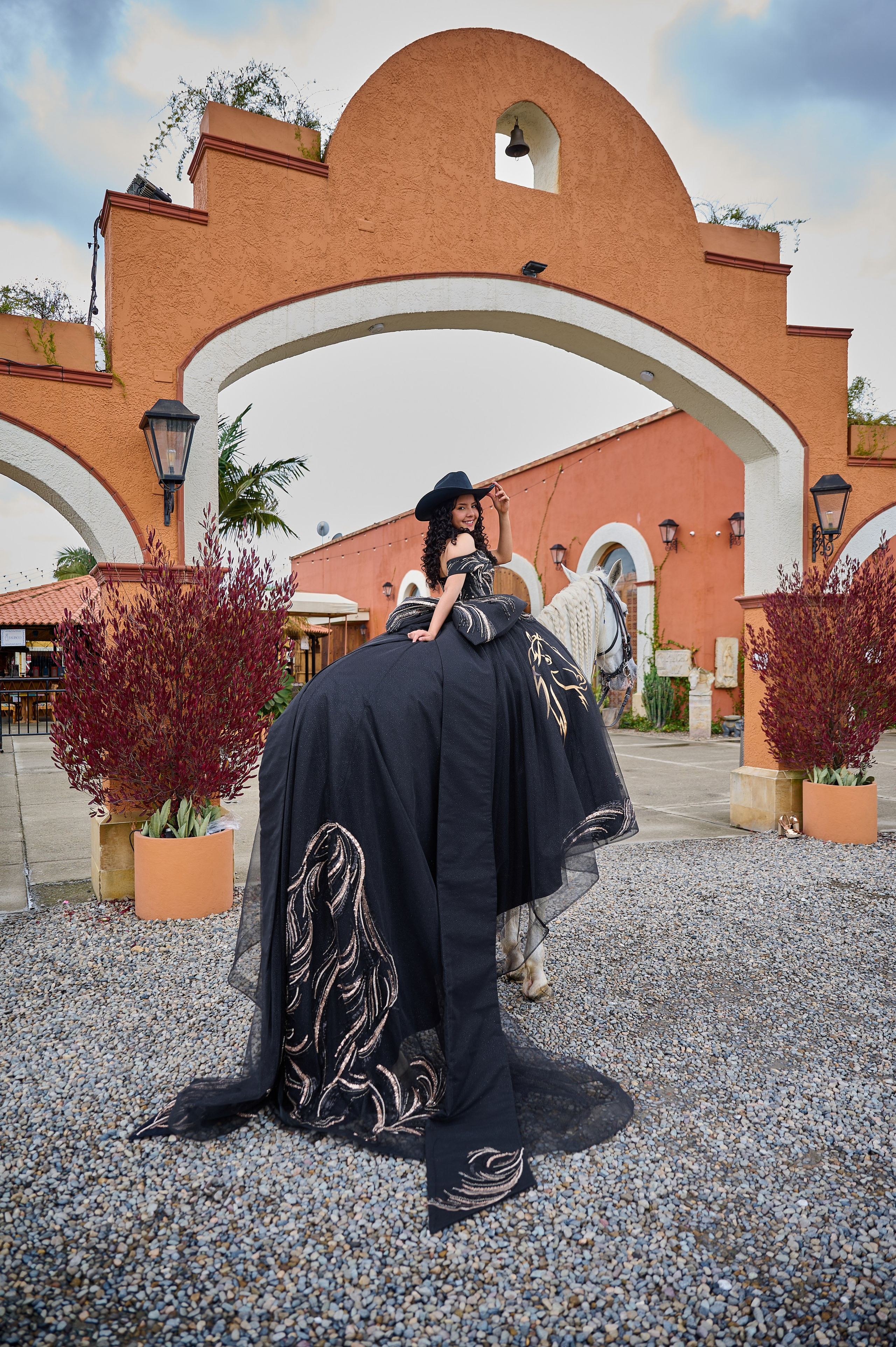 Pure Elegance & Majesty: Maria Clara & The White Spanish Horse | ZZ Portraits by Hendrick