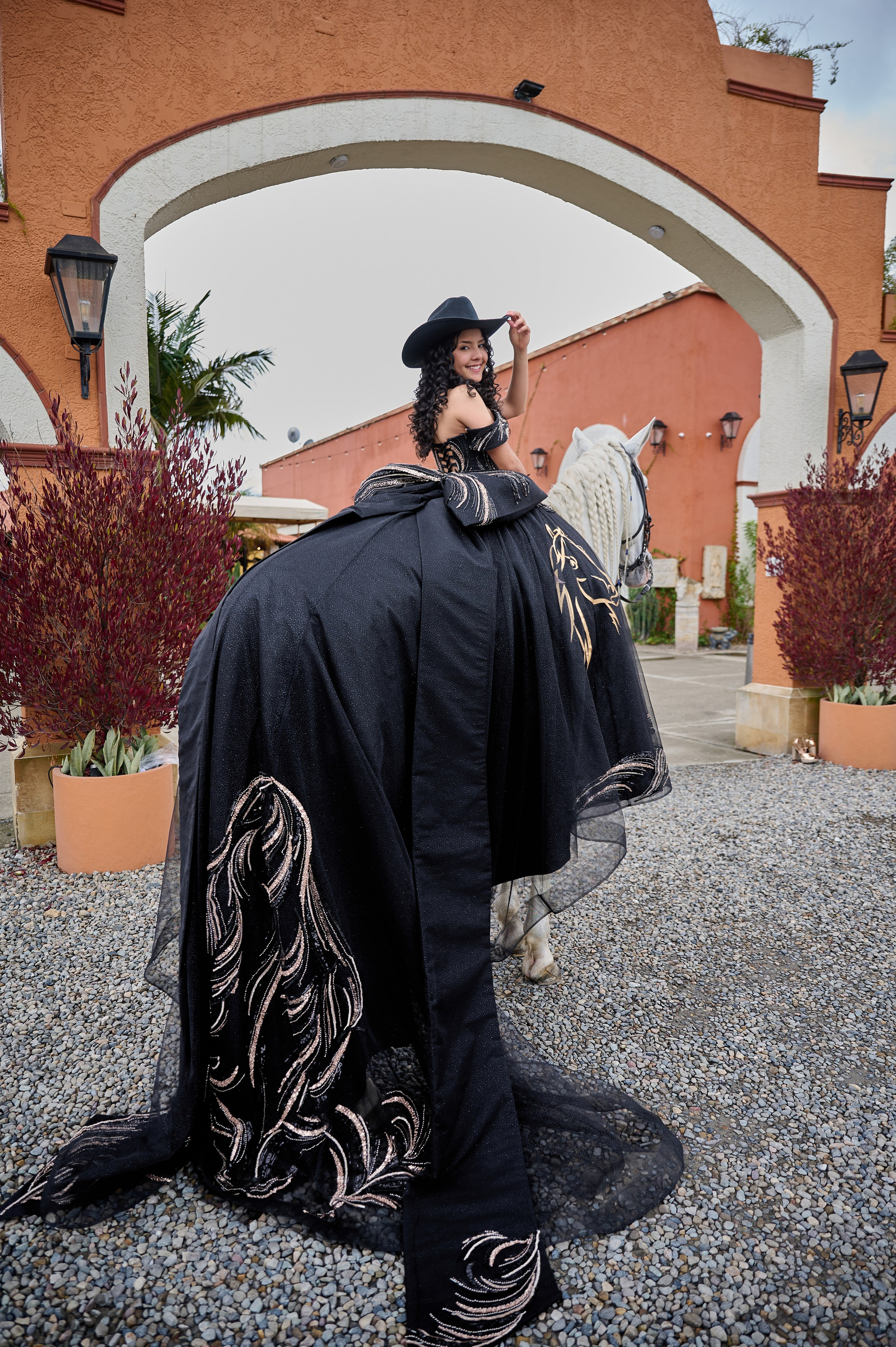 Pure Elegance & Majesty: Maria Clara & The White Spanish Horse | ZZ Portraits by Hendrick
