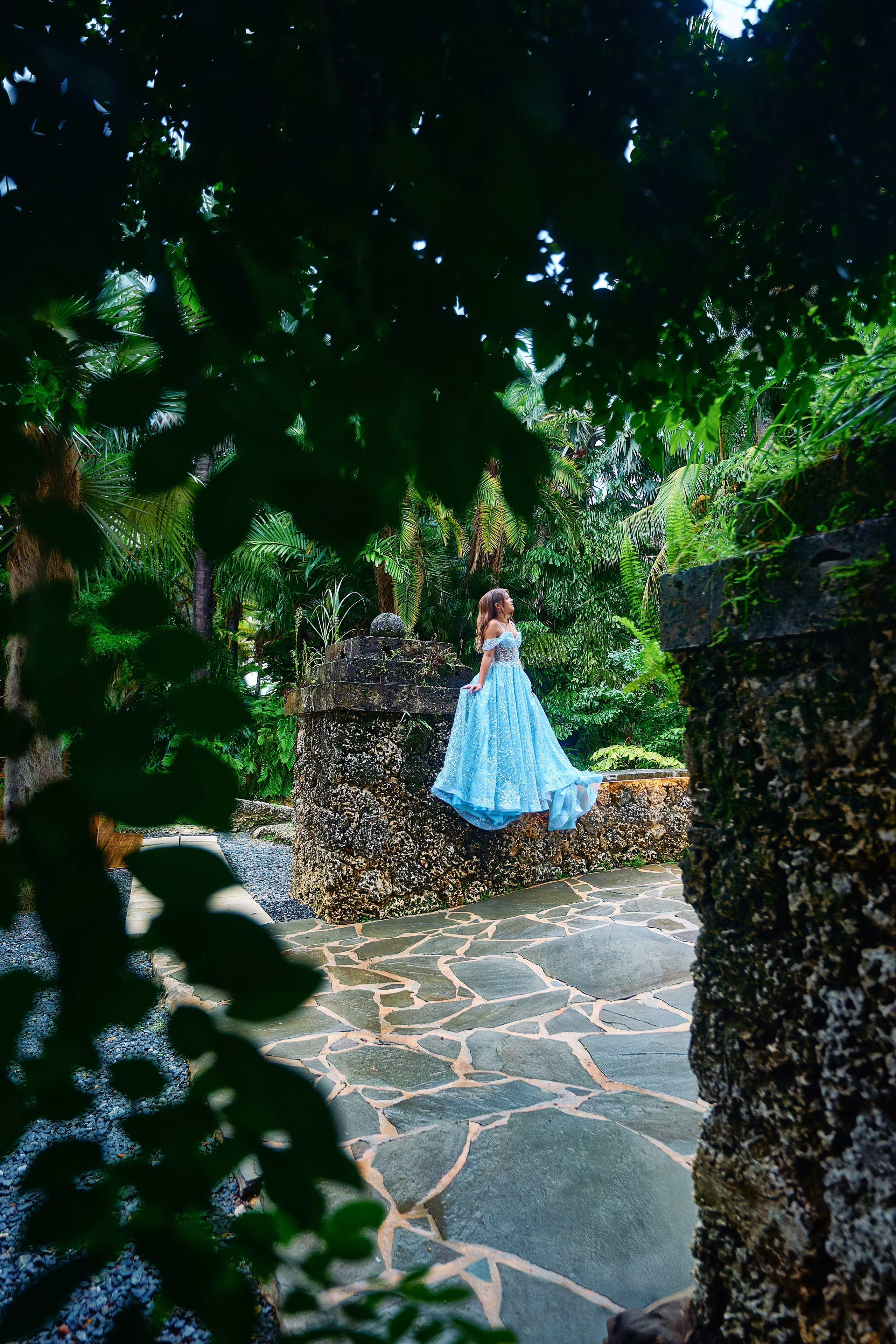 Sharon Secret Gardens Miami. Hendrick | Luxury wedding photography & cinematic wedding films in Miami & Bogotá. Signature fine art storytelling capturing timeless, emoti