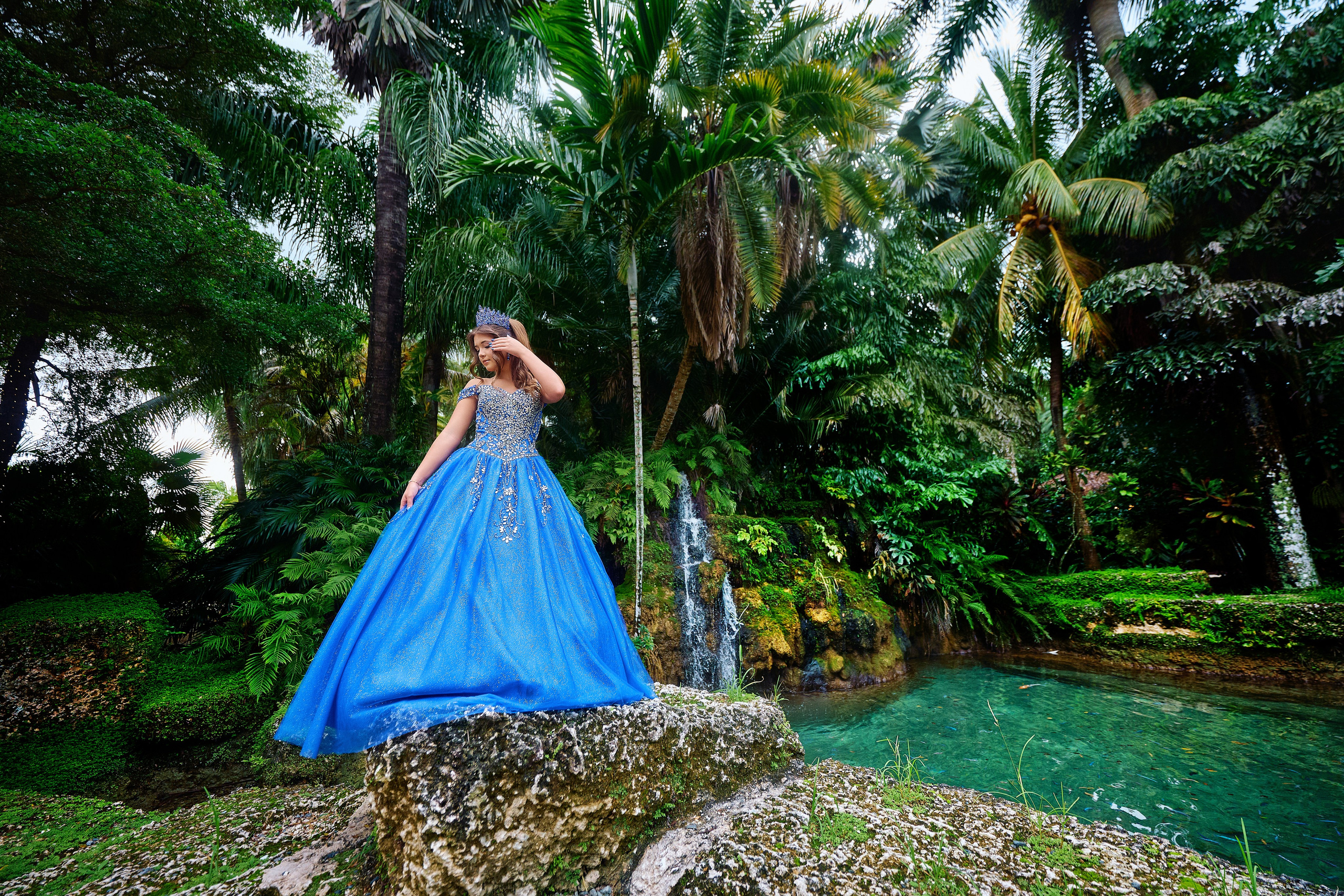 Sharon Secret Gardens Miami. Hendrick | Luxury wedding photography & cinematic wedding films in Miami & Bogotá. Signature fine art storytelling capturing timeless, emoti