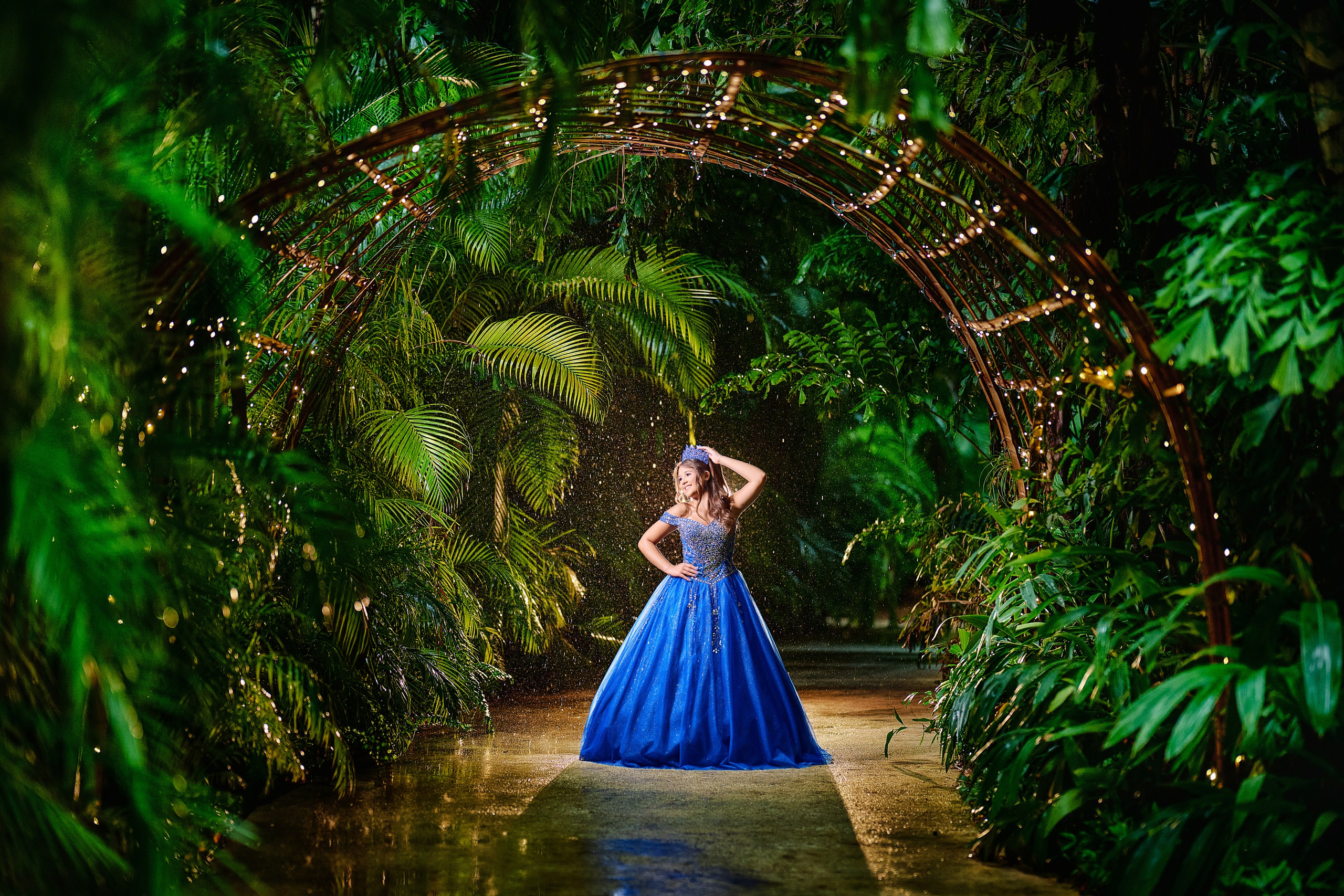 Sharon Secret Gardens Miami. Hendrick | Luxury wedding photography & cinematic wedding films in Miami & Bogotá. Signature fine art storytelling capturing timeless, emoti