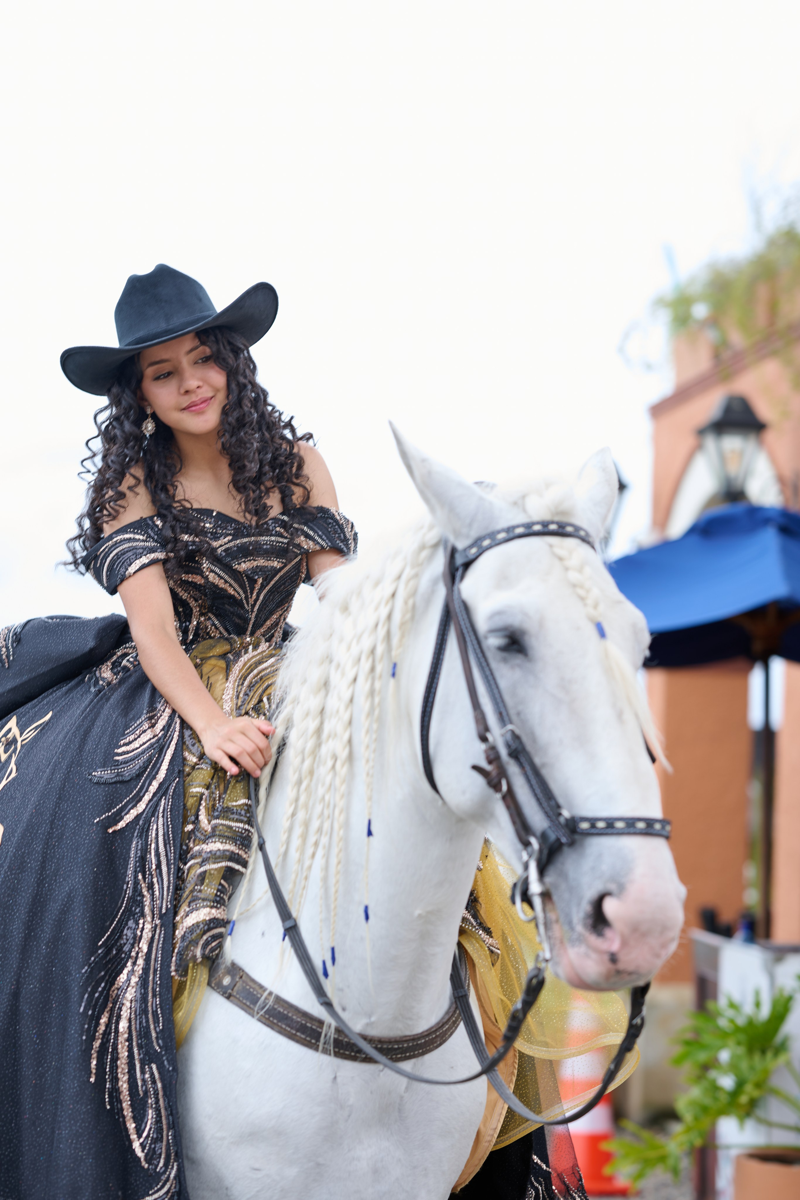 Pure Elegance & Majesty: Maria Clara & The White Spanish Horse | ZZ Portraits by Hendrick