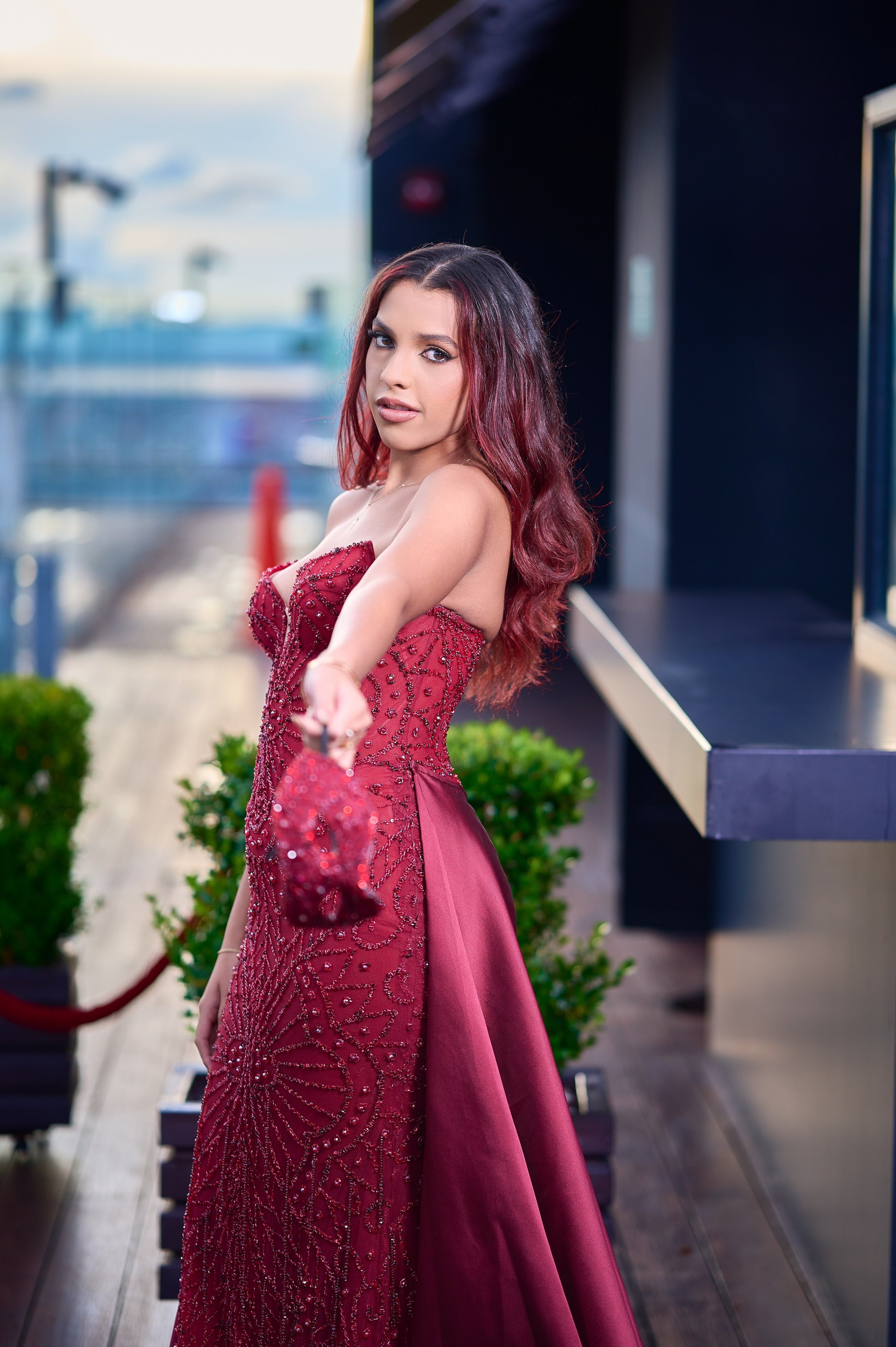 Ivana’s Fine Art Quinceañera Photoshoot in Burgundy: Unforgettable Emotion | ZZ Portraits by Hendrick. Hendrick | Luxury wedding photography & cinematic wedding films in Miami & Bogotá. Signature fine art storytelling capturing timeless, emoti