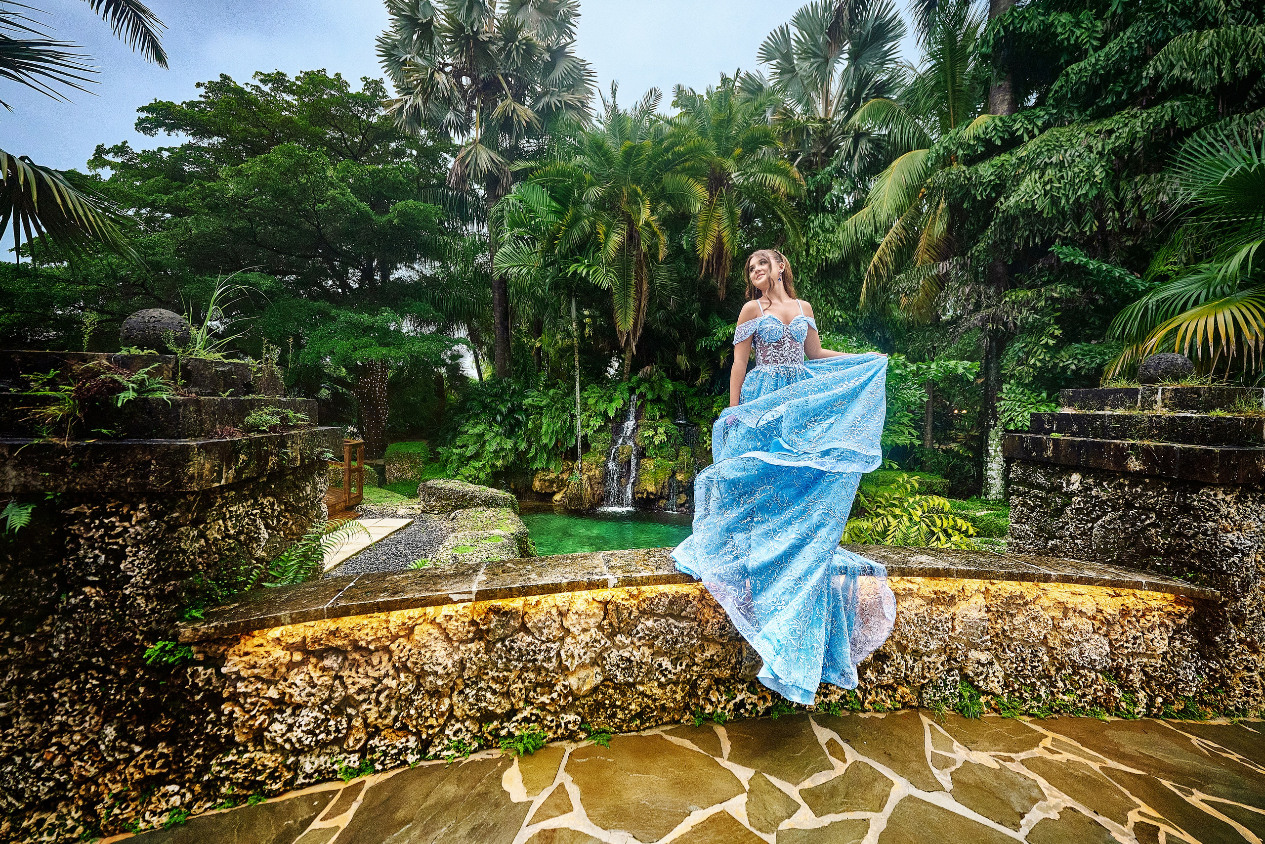 Sharon Secret Gardens Miami. Hendrick | Luxury wedding photography & cinematic wedding films in Miami & Bogotá. Signature fine art storytelling capturing timeless, emoti