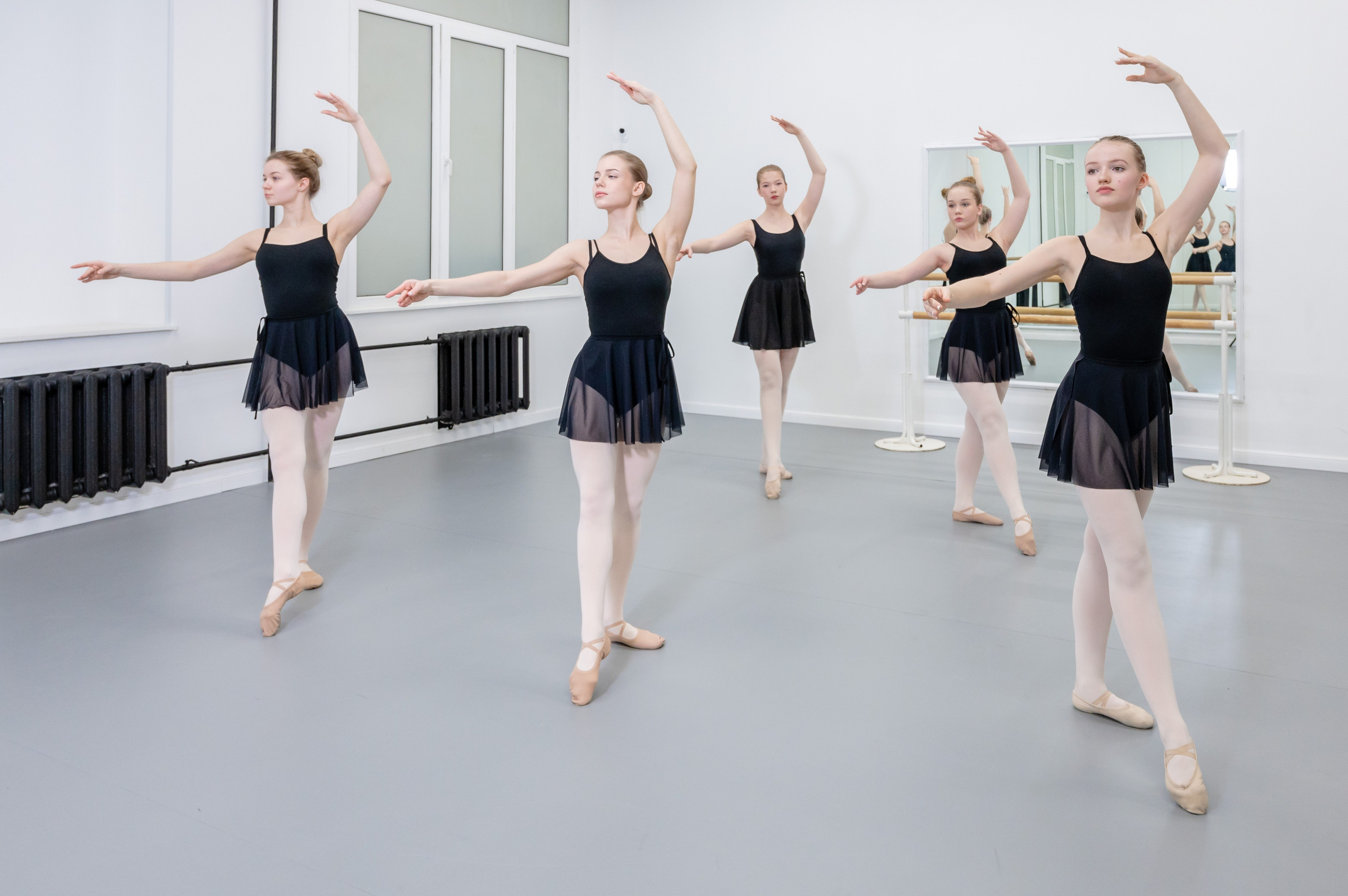 Reportage photography at a ballet school. PHOTOGRAPHER QUINTANA ROO