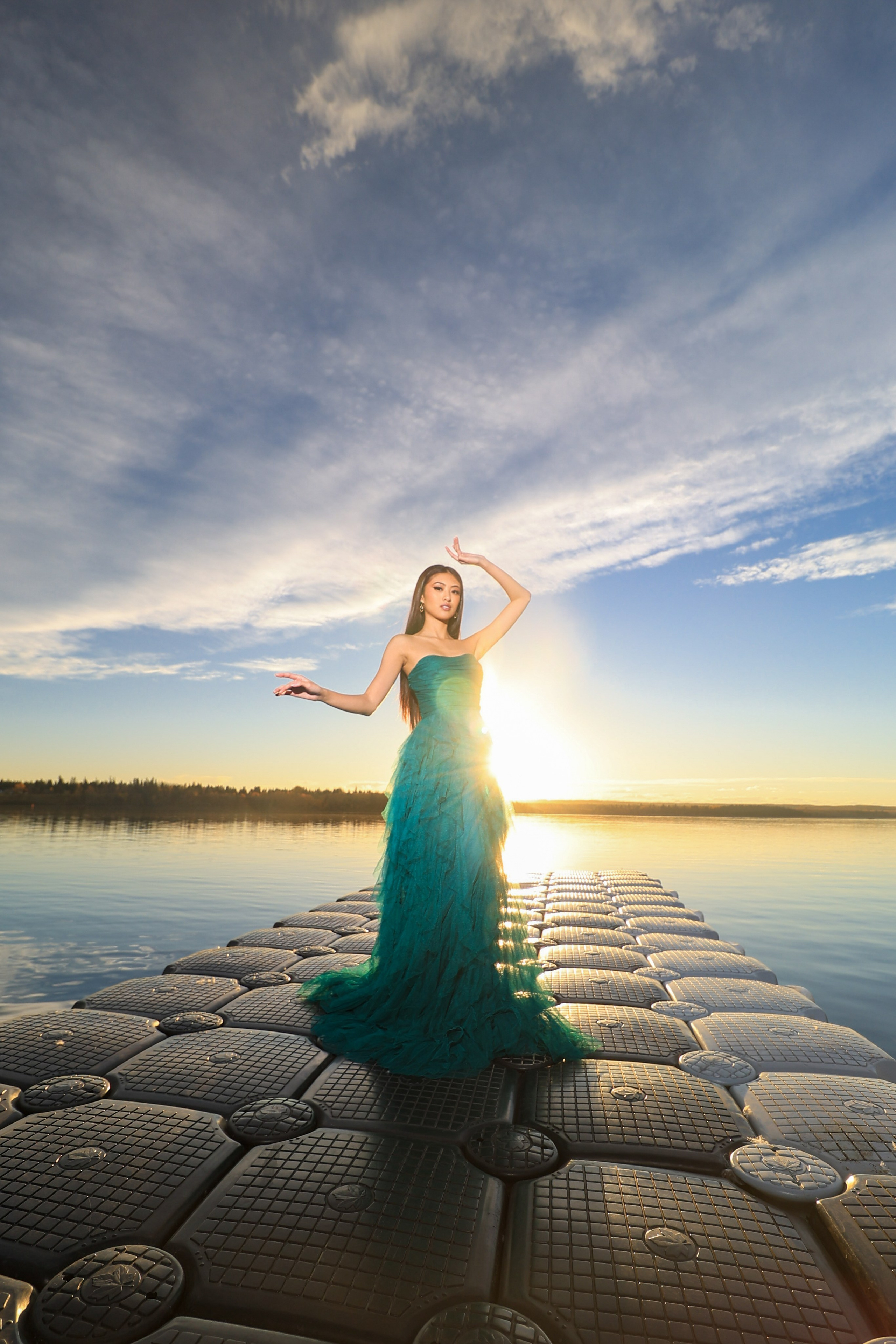 Golden Hour Glow: Lana Collantes’ Radiant Photoshoot. ProFly Media Inc. — Cinematic photo and video production for brands, businesses, and spaces in Calgary