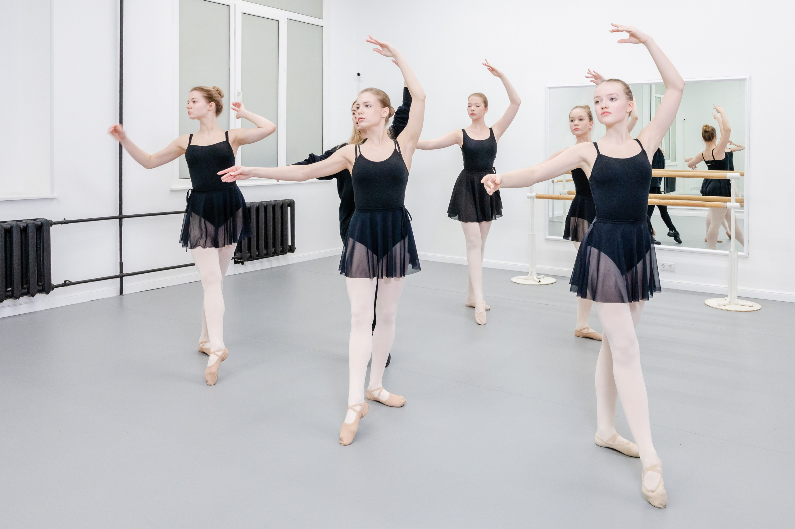 Reportage photography at a ballet school. PHOTOGRAPHER QUINTANA ROO
