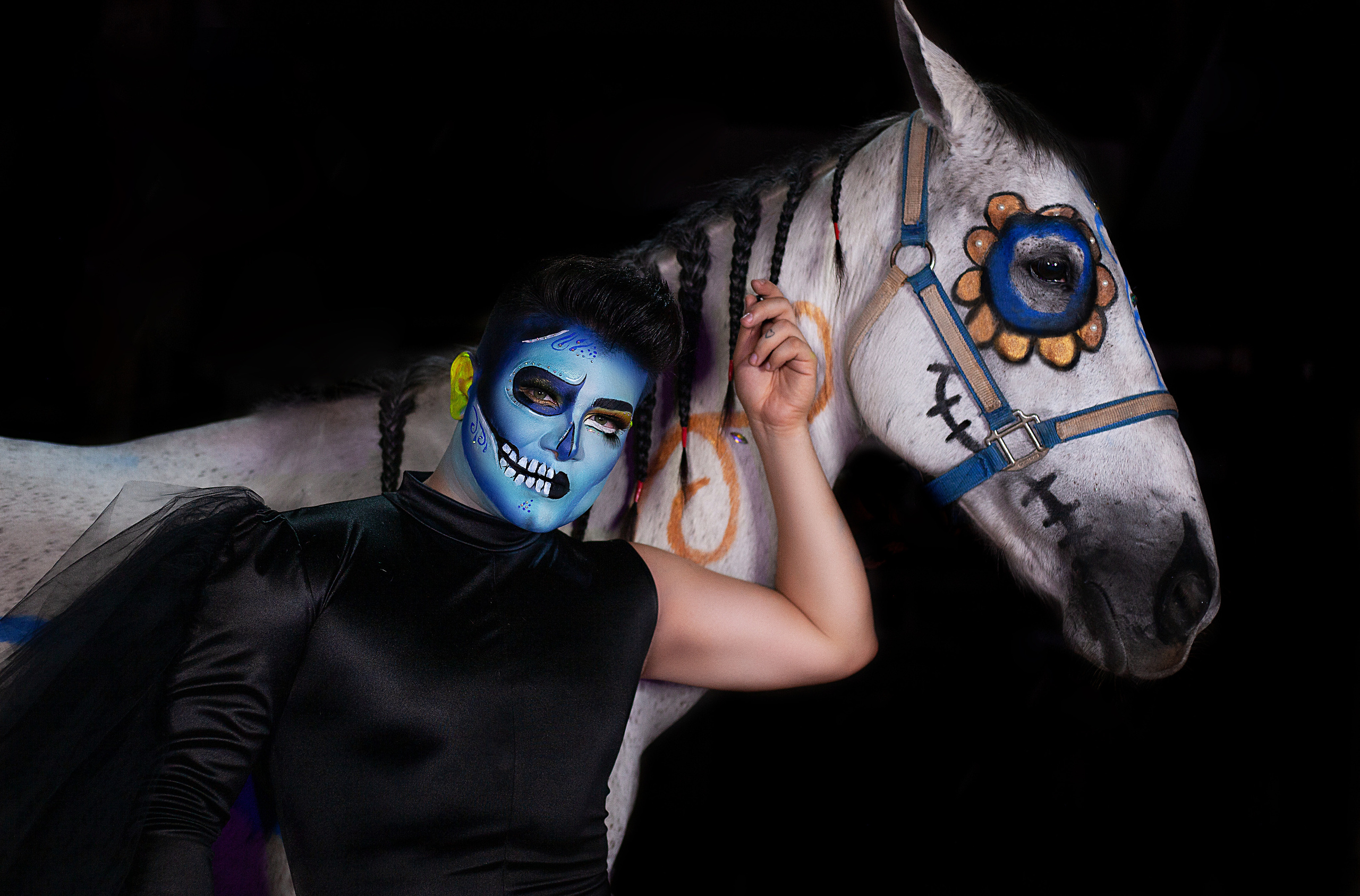 Catrinas y Halloween. Виктория Кастельянос. Русскоязычный фотограф в Мексике
