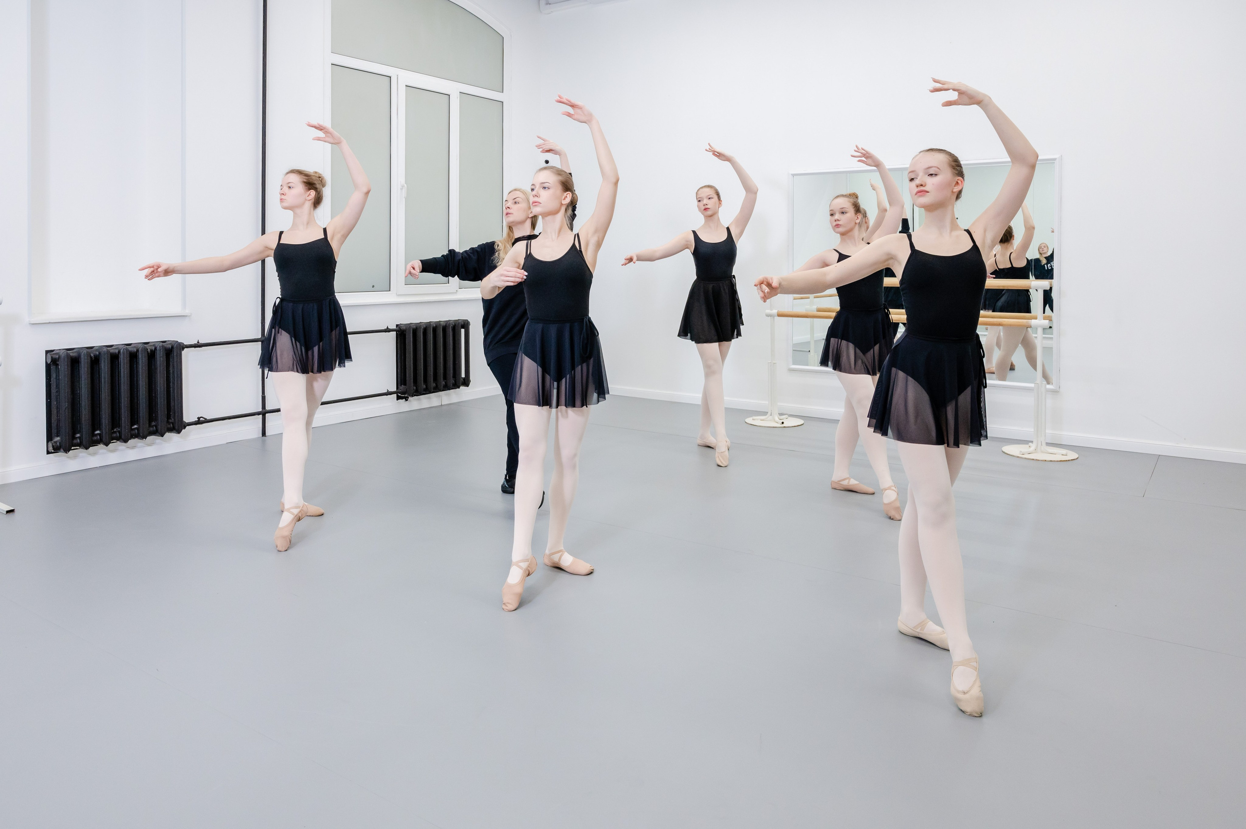 Reportage photography at a ballet school. PHOTOGRAPHER QUINTANA ROO
