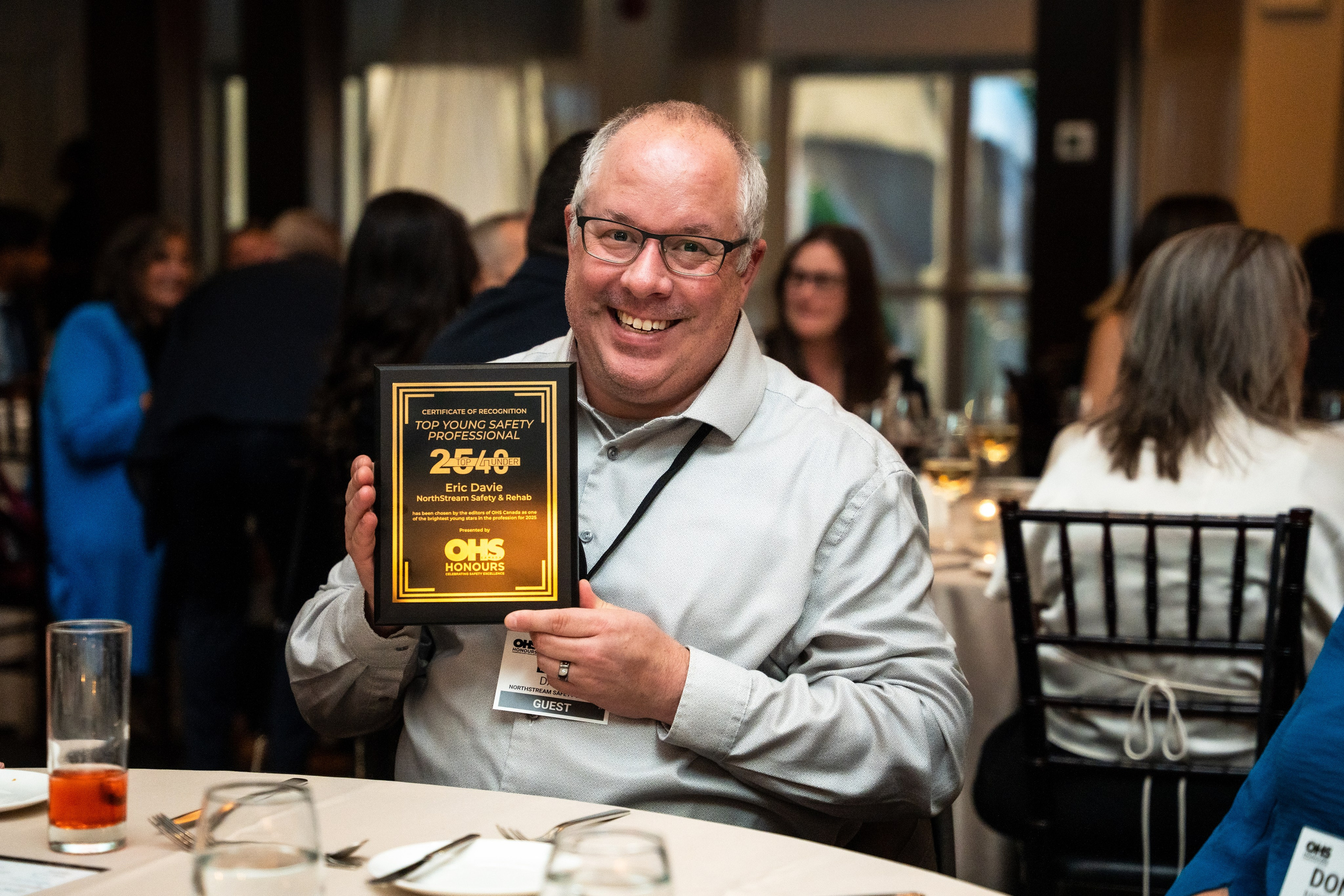 Guest enjoying the OHS Honours awards gala in Toronto