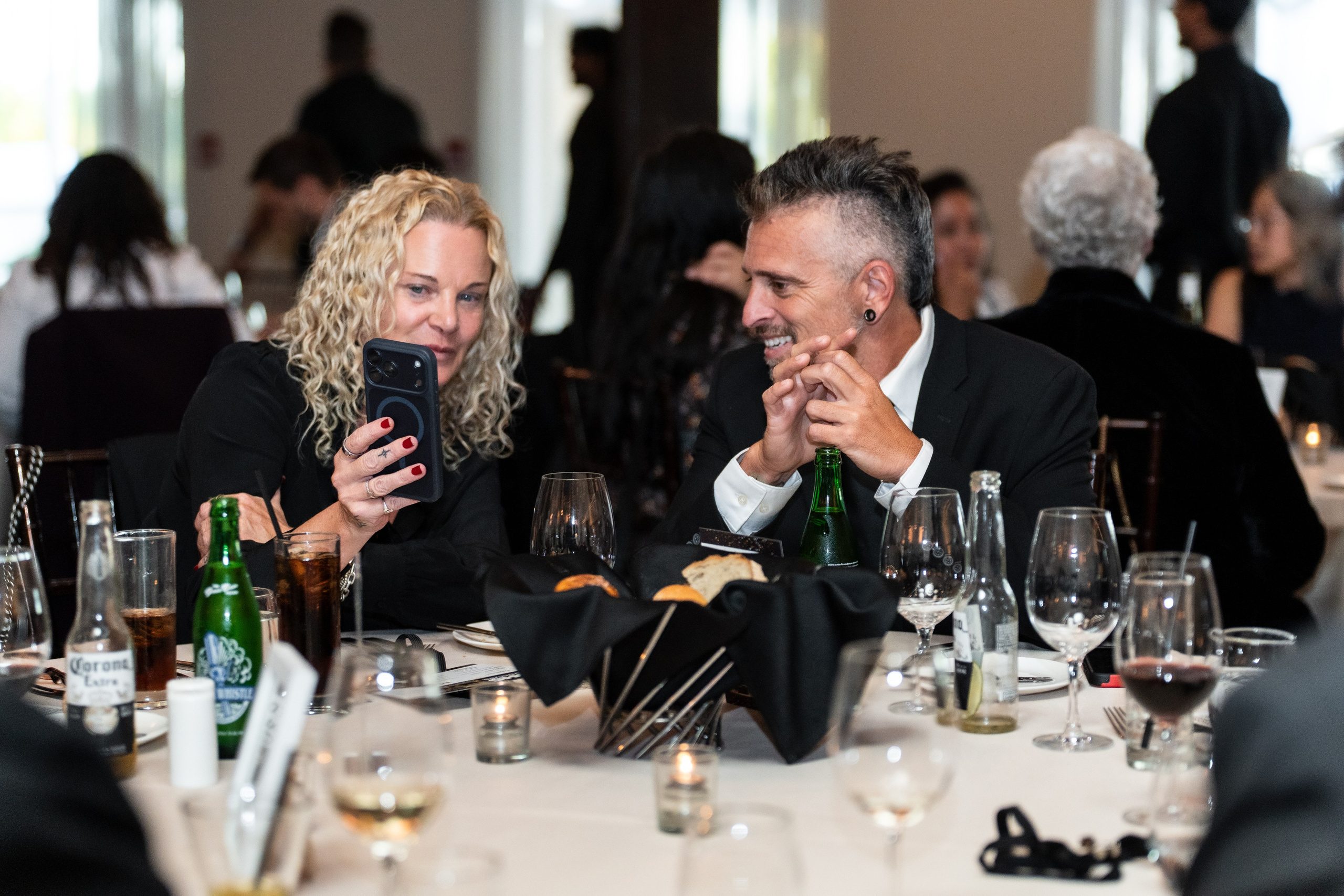 Guests networking and dining during OHS Honours at Palais Royale Toronto