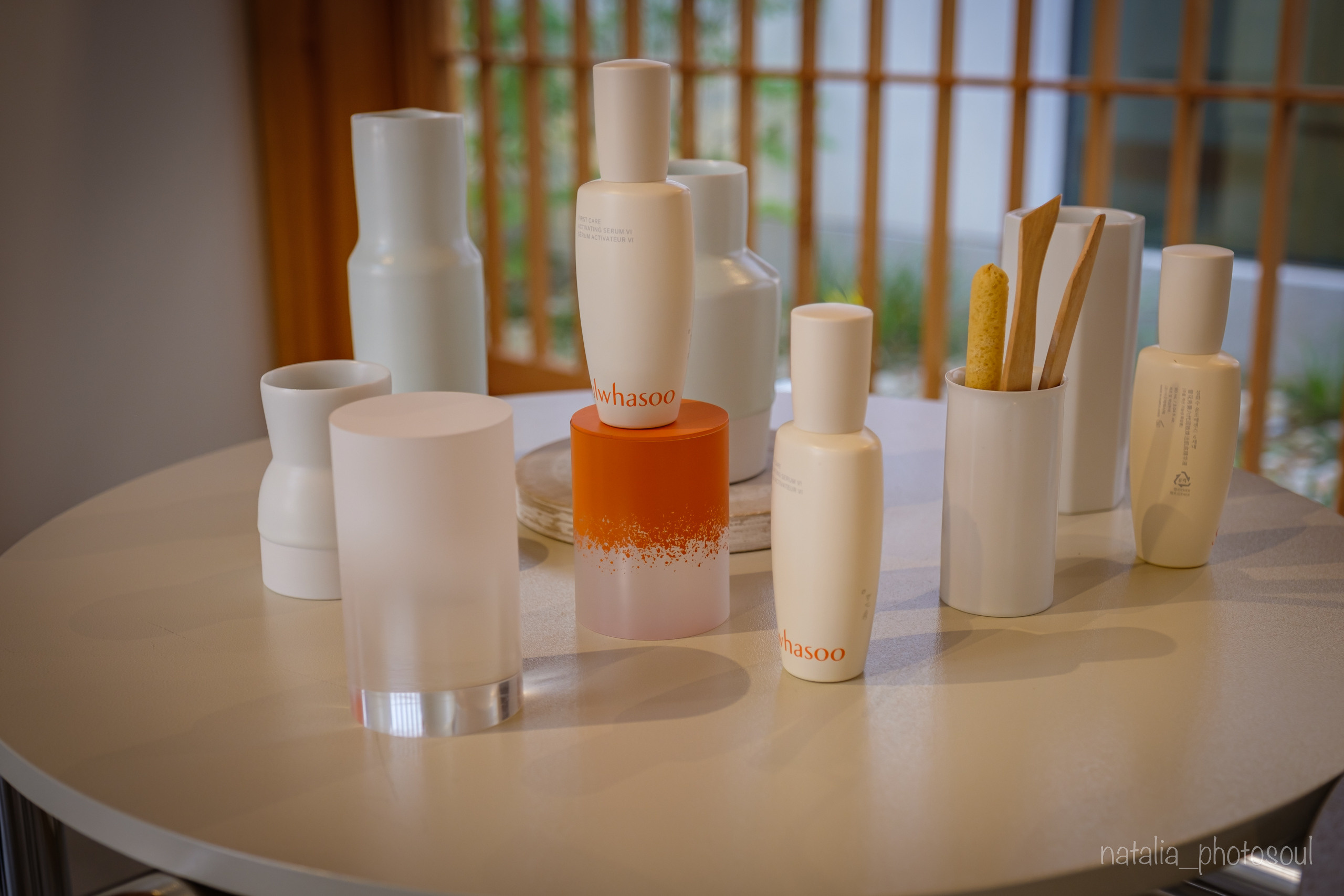 SULWHASOO: warm shades of autumn, graceful lines. Photographer in Seoul Dobrokvashina Natalya