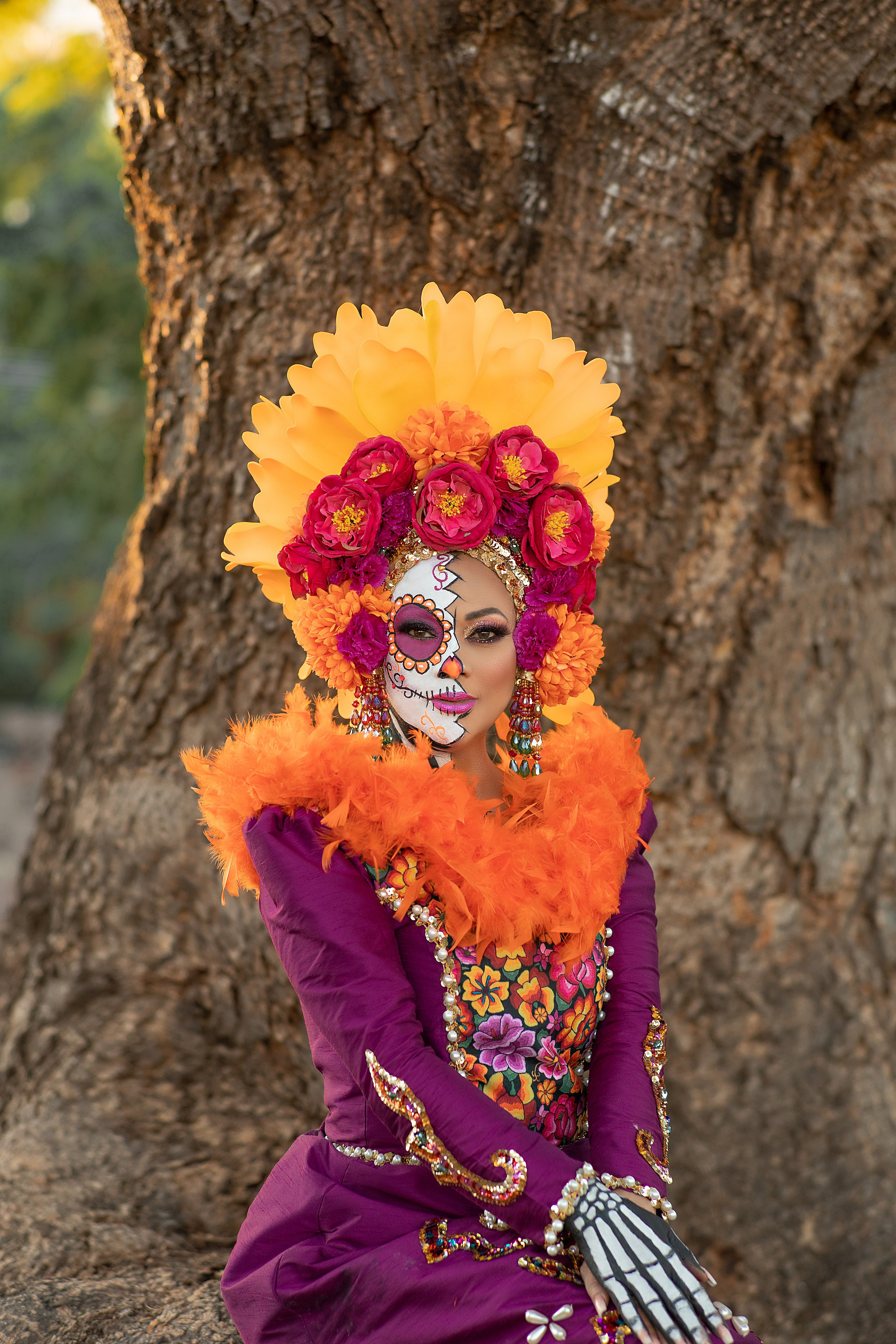 Catrinas y Halloween. Виктория Кастельянос. Русскоязычный фотограф в Мексике