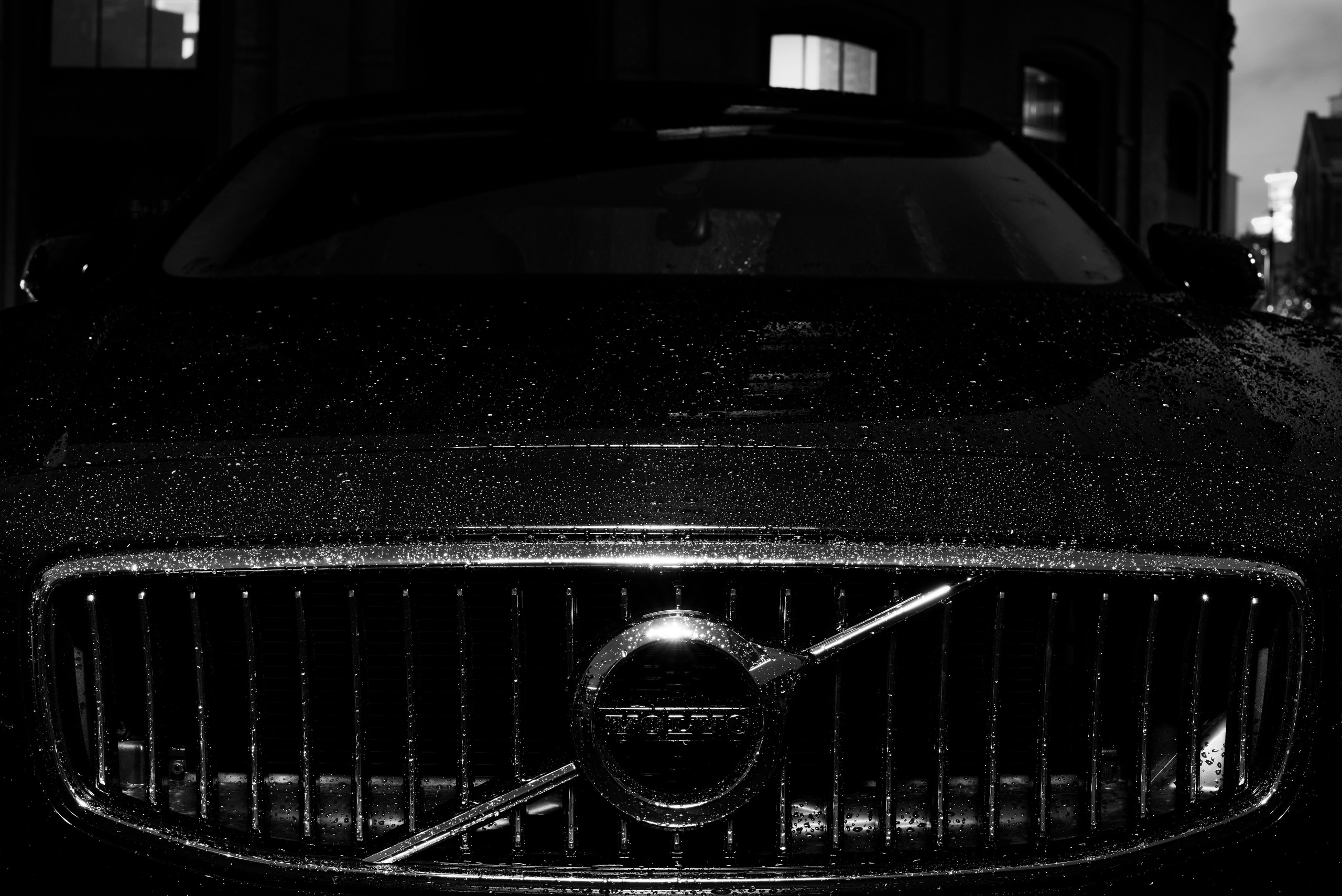 Ночная съемка Volvo S90. PHOTOGRAPHER QUINTANA ROO