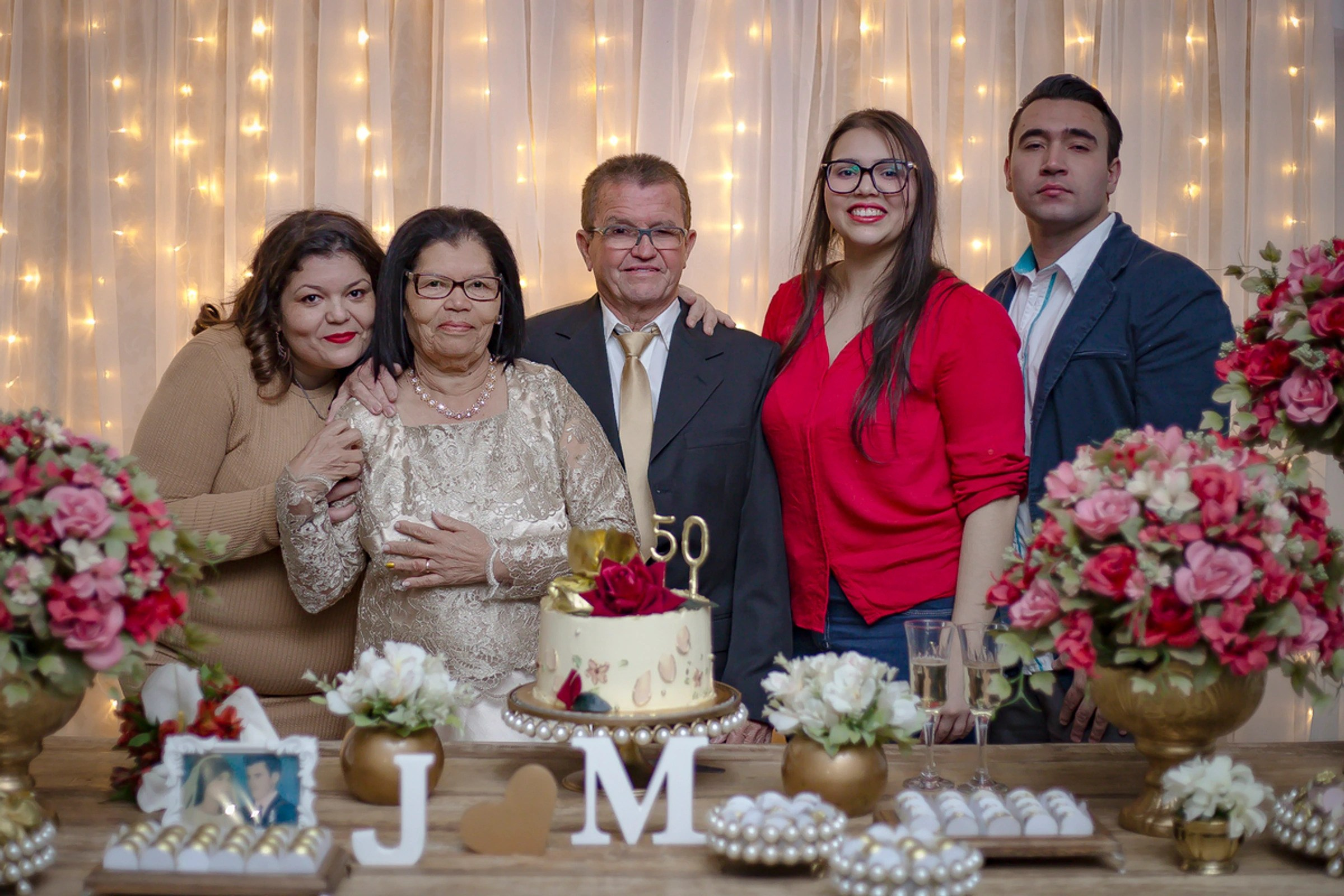 Bodas de Ouro - J & M. Fotógrafa de Eventos em São Paulo e Sorocaba Kika Damasceno