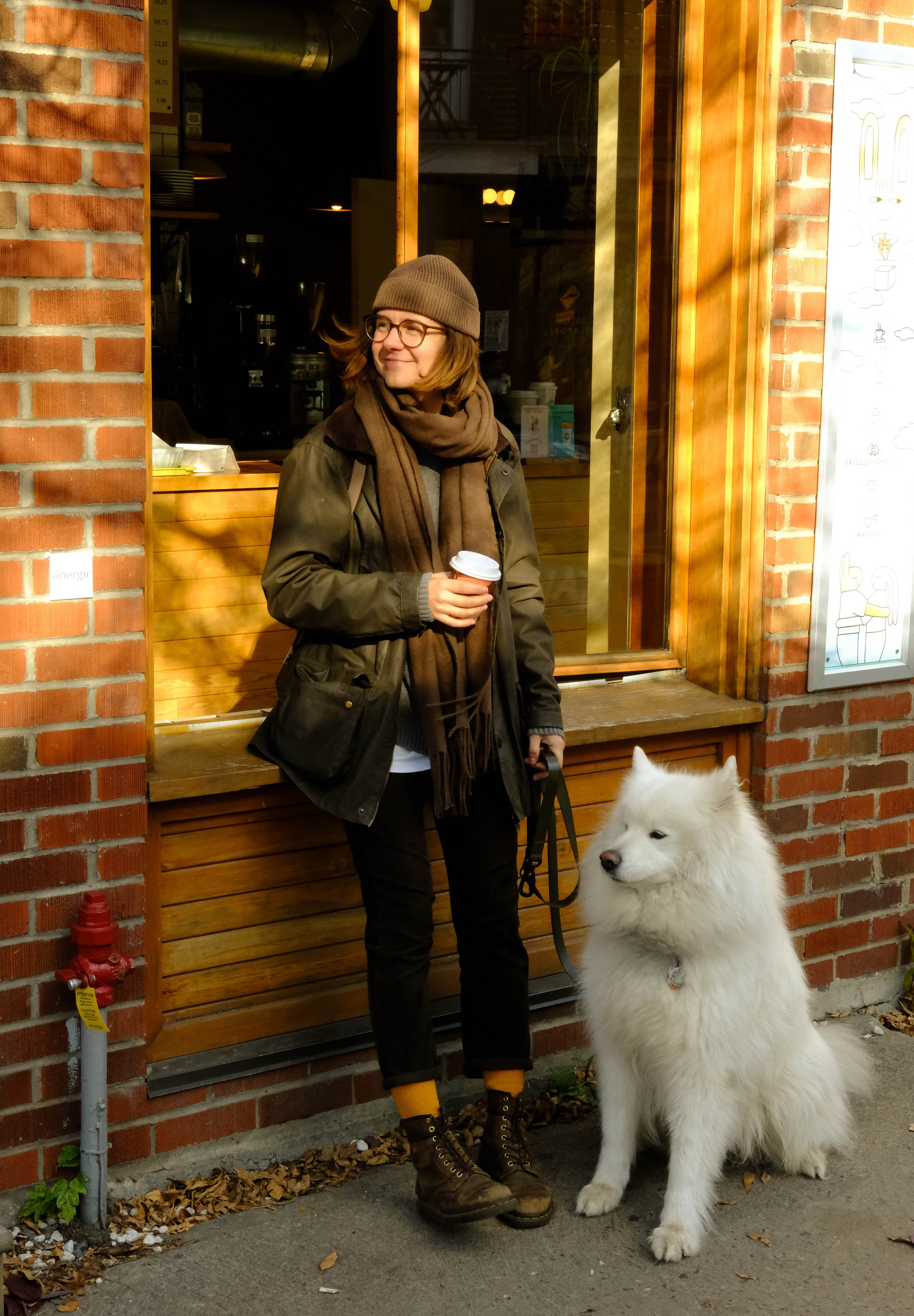 Le Plateau-Mont-Royal, cozy photoshoot, Fall 2024