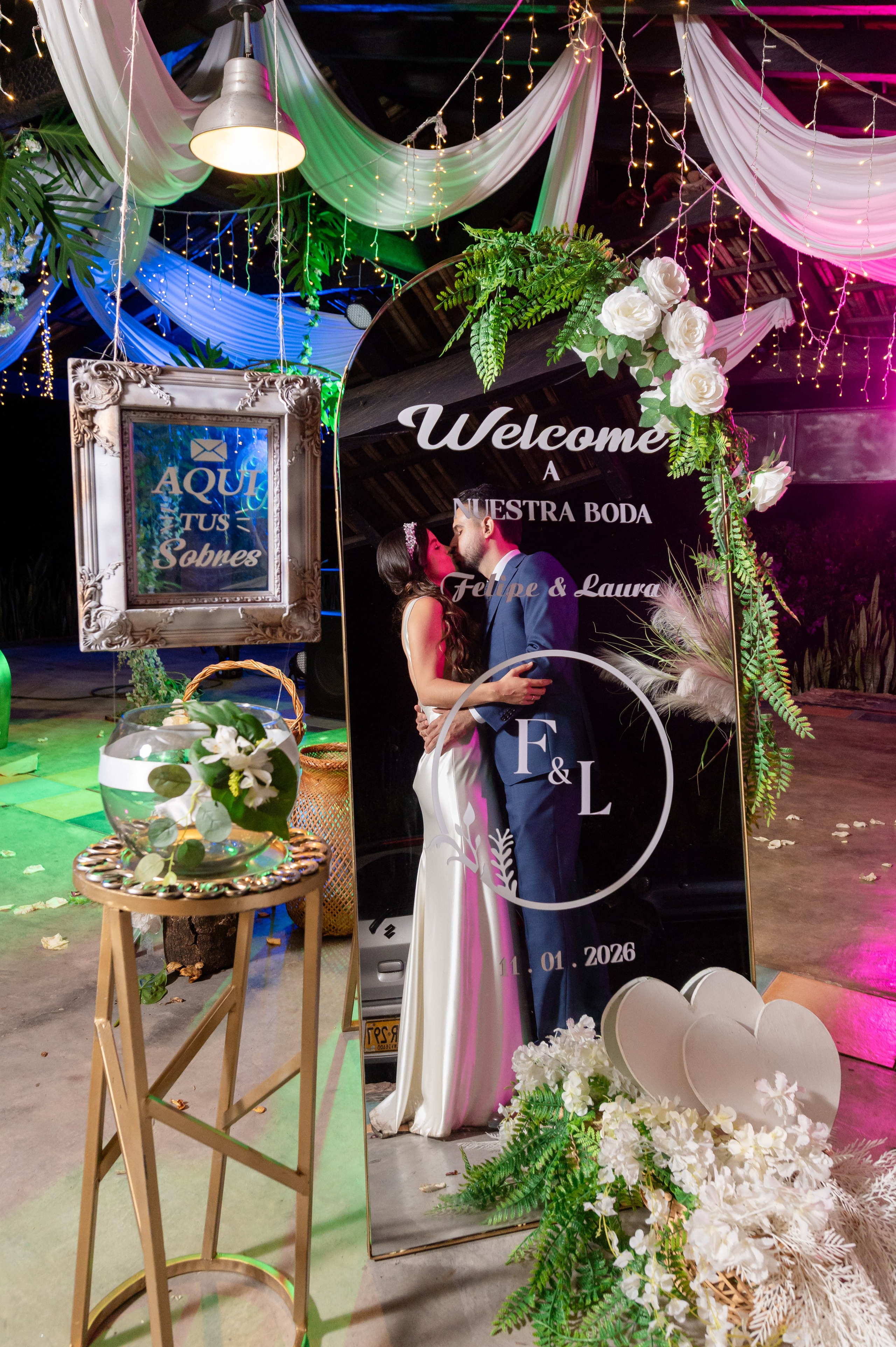 El Matri de Laura y Felipe. Www.dresalgadophoto.com