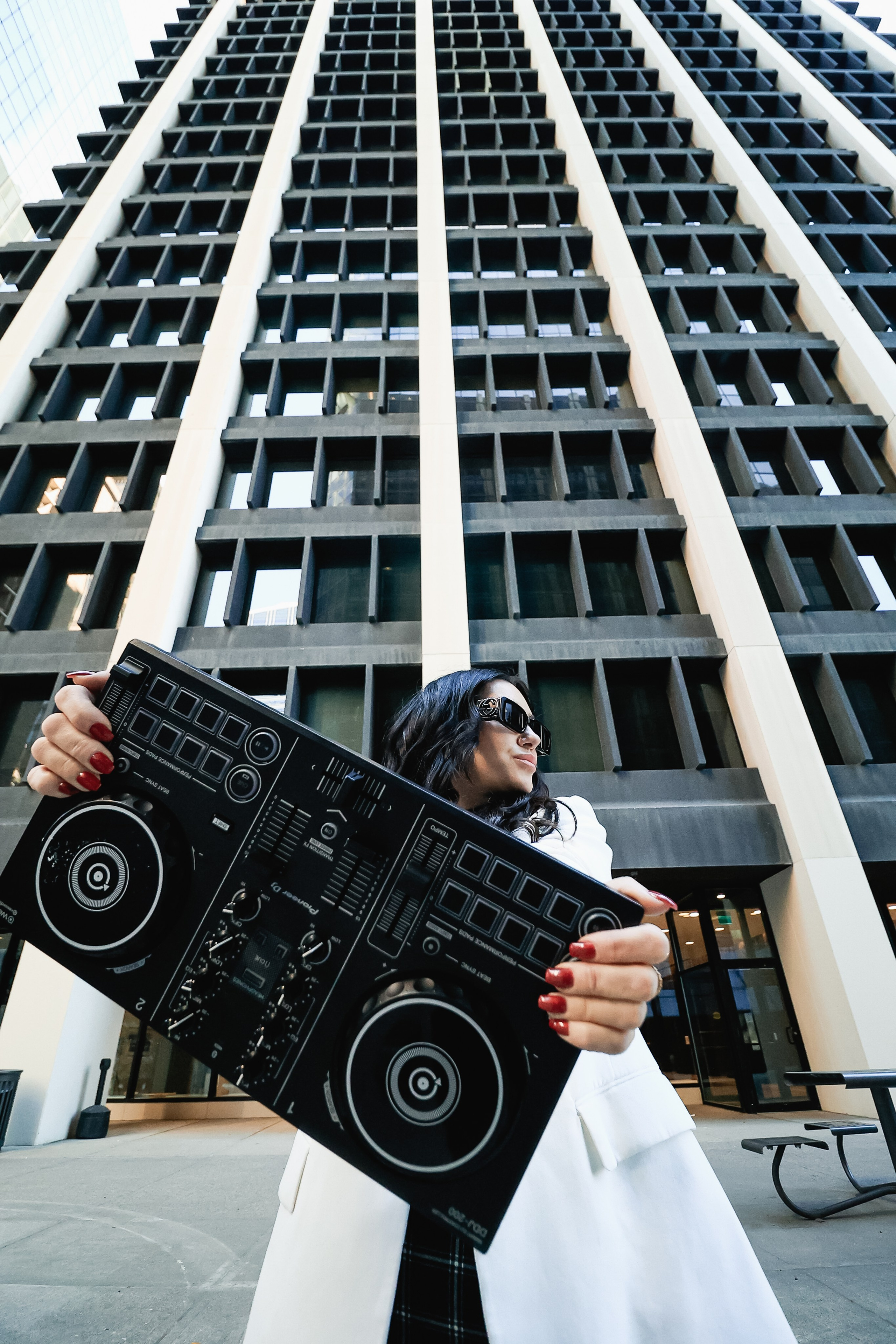 Spinning Vibes: DJ.Cloud11’s Dynamic Photoshoot in Calgary. ProFly Media Inc. — Cinematic photo and video production for brands, businesses, and spaces in Calgary