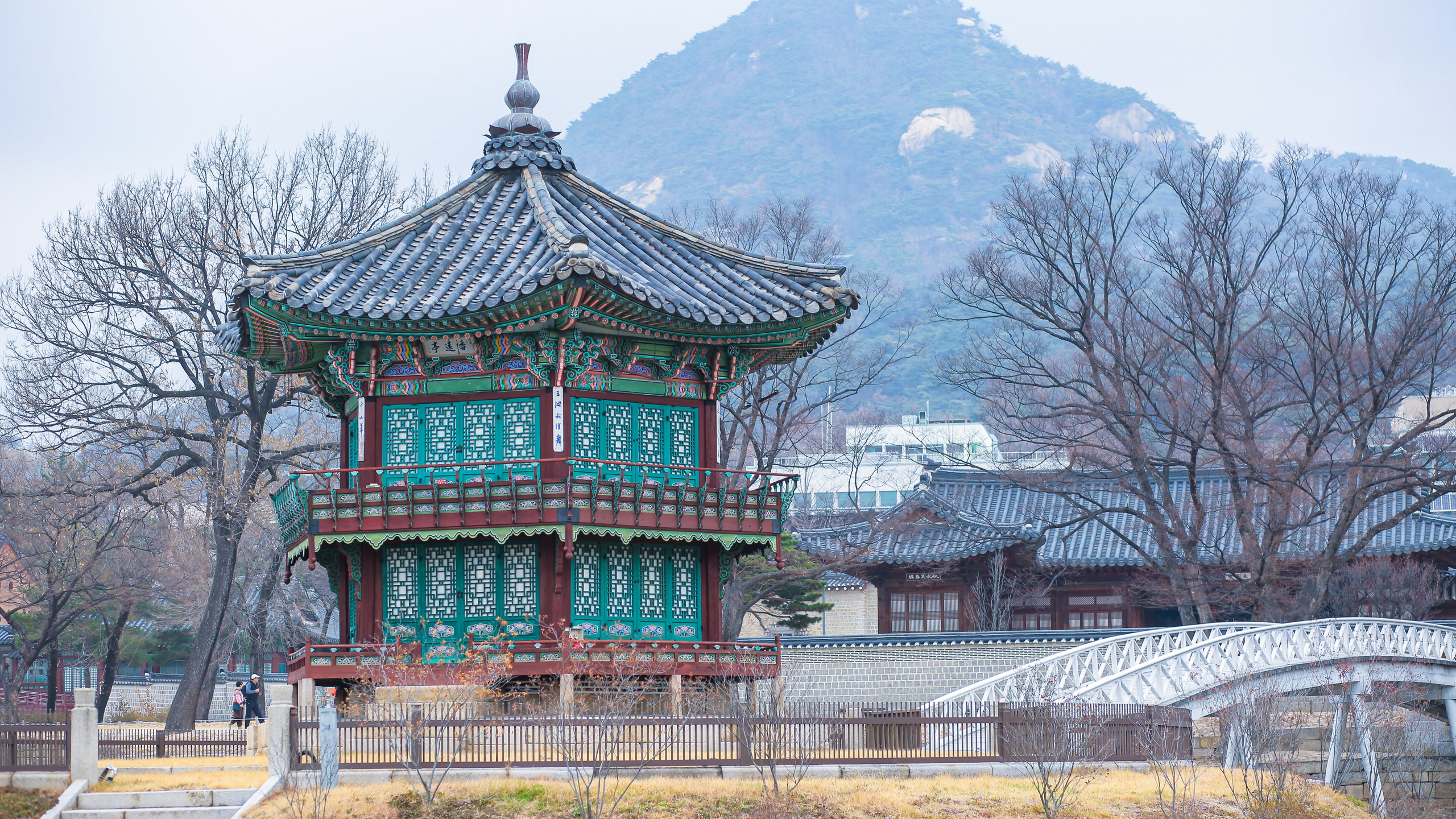 Дворец Кёнбок 경복궁. Видеограф Корея