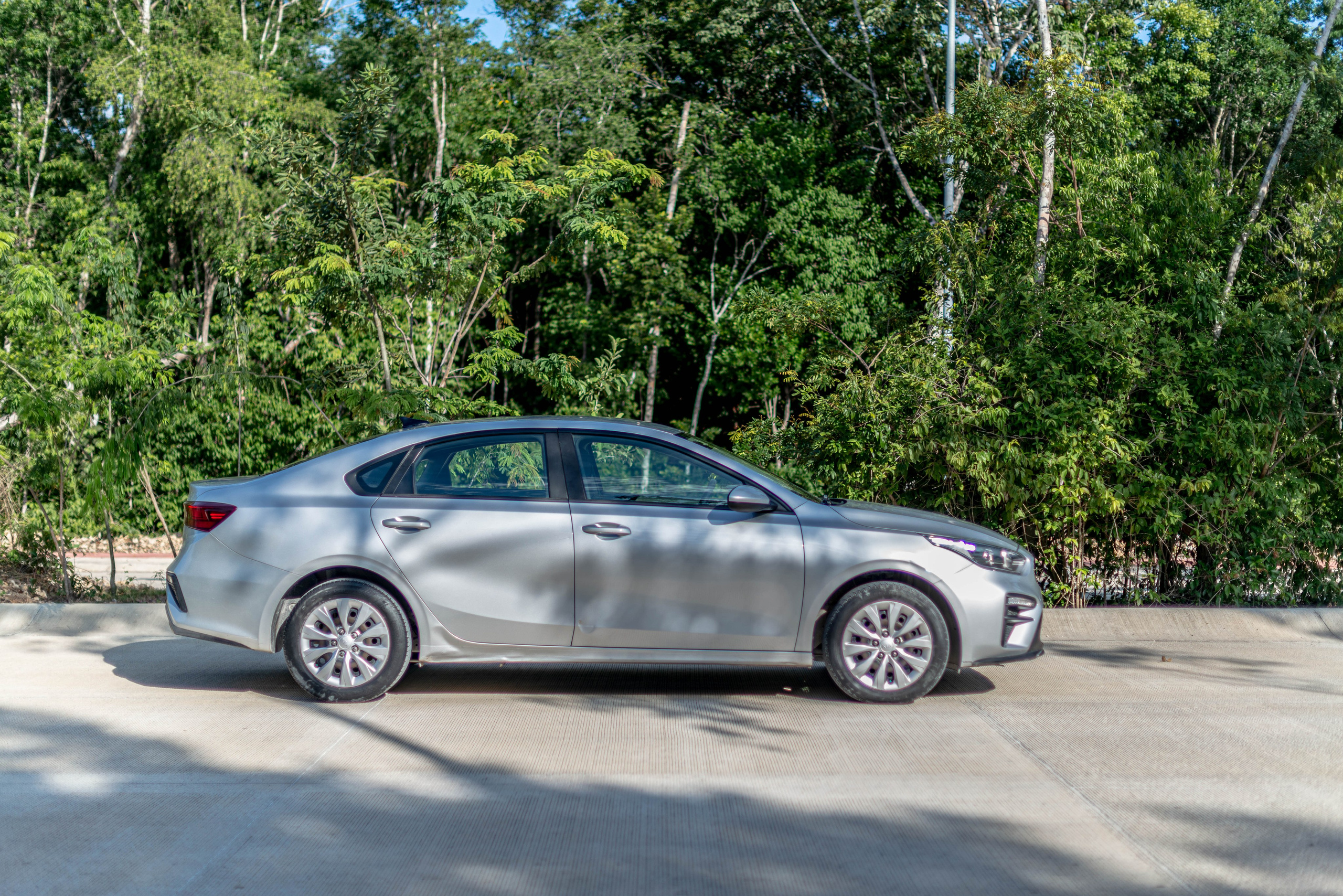 Съемка автомобиля Kia Forte 2019. PHOTOGRAPHER QUINTANA ROO