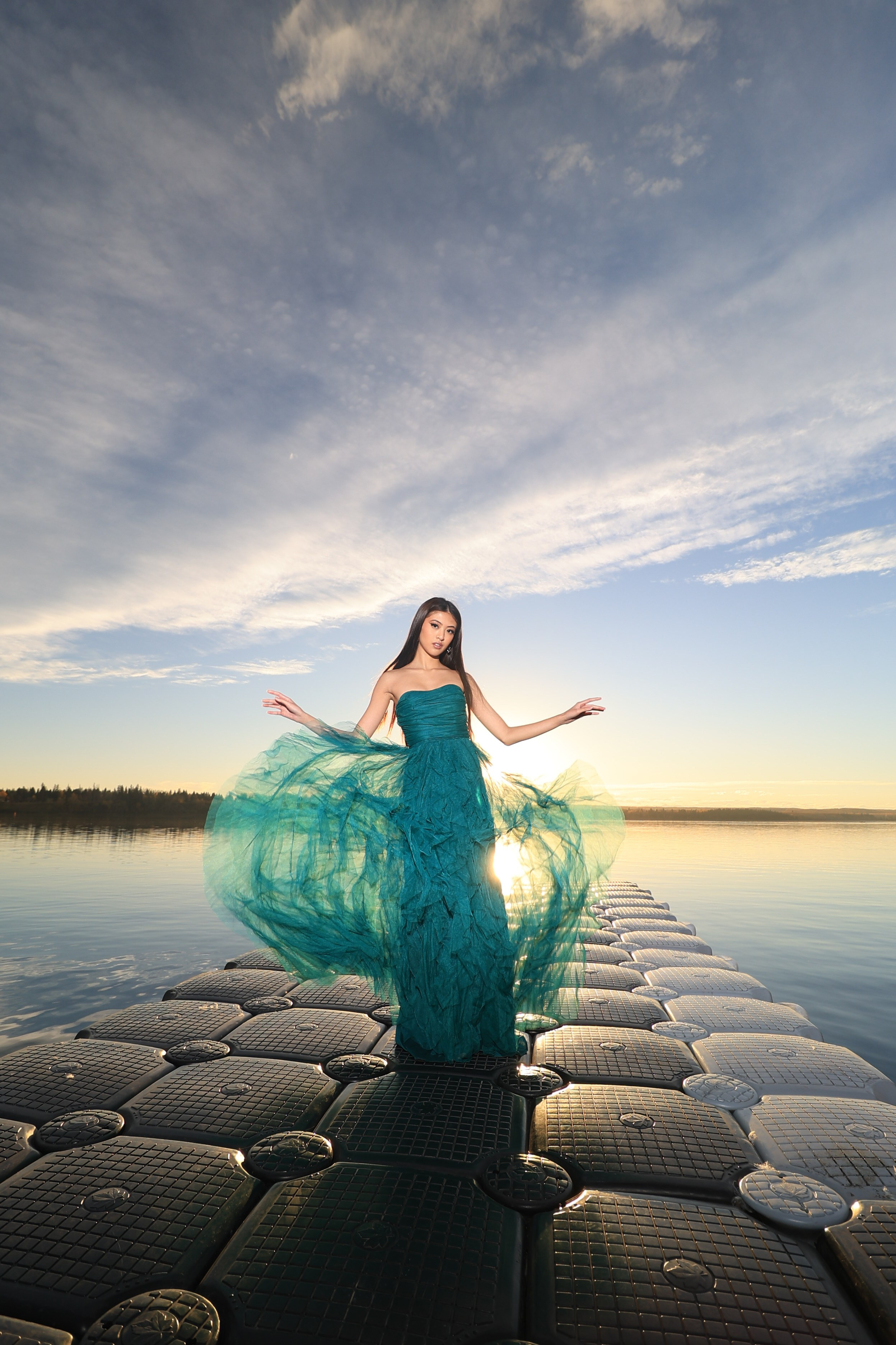 Golden Hour Glow: Lana Collantes’ Radiant Photoshoot. ProFly Media Inc. — Cinematic photo and video production for brands, businesses, and spaces in Calgary