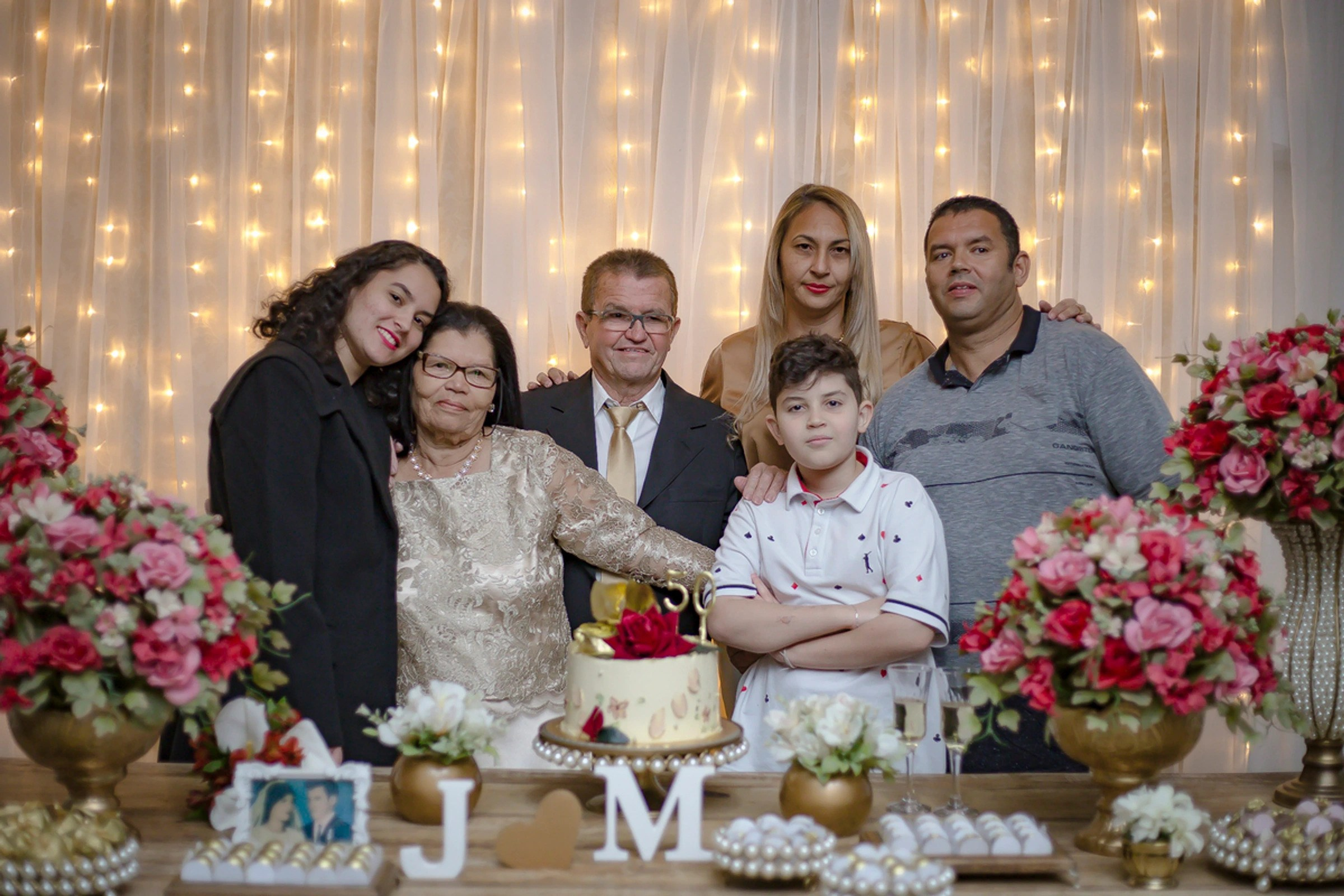 Bodas de Ouro - J & M. Fotógrafa de Eventos em São Paulo e Sorocaba Kika Damasceno