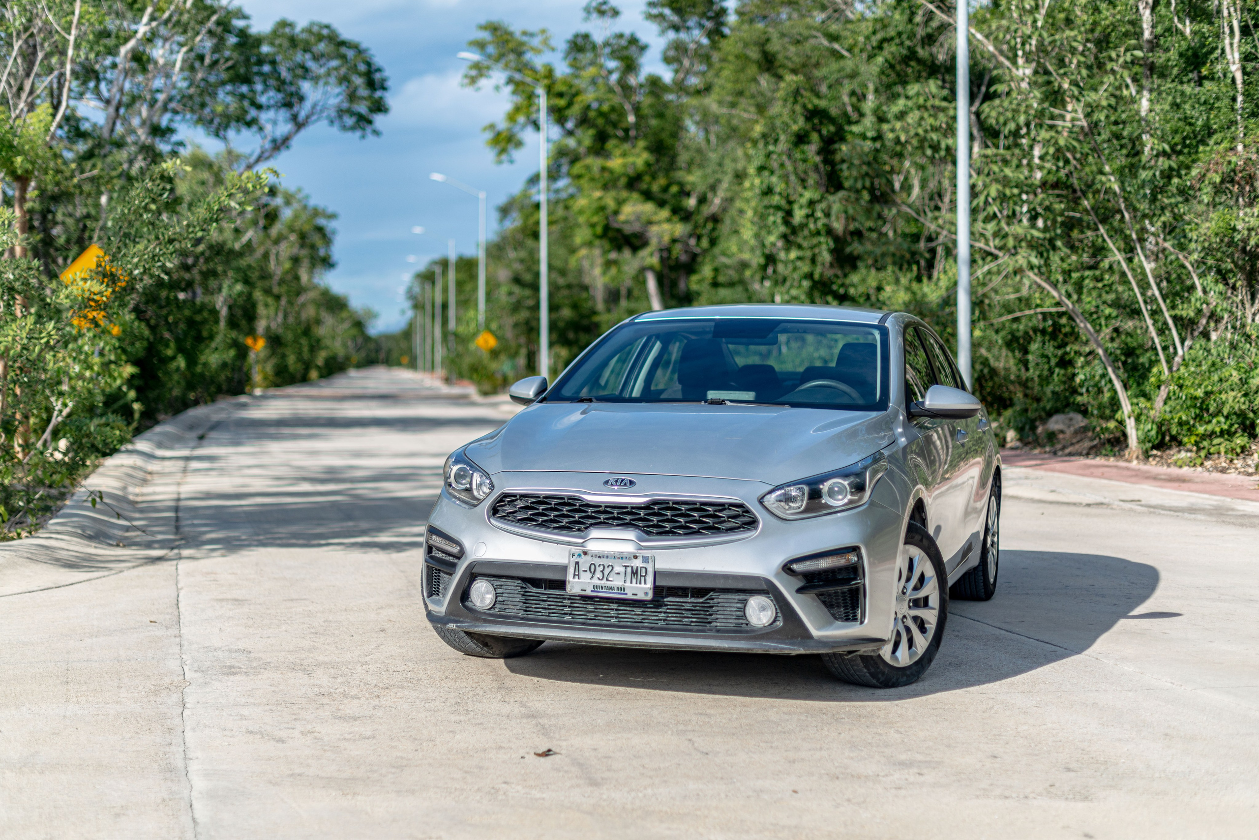 Съемка автомобиля Kia Forte 2019. PHOTOGRAPHER QUINTANA ROO