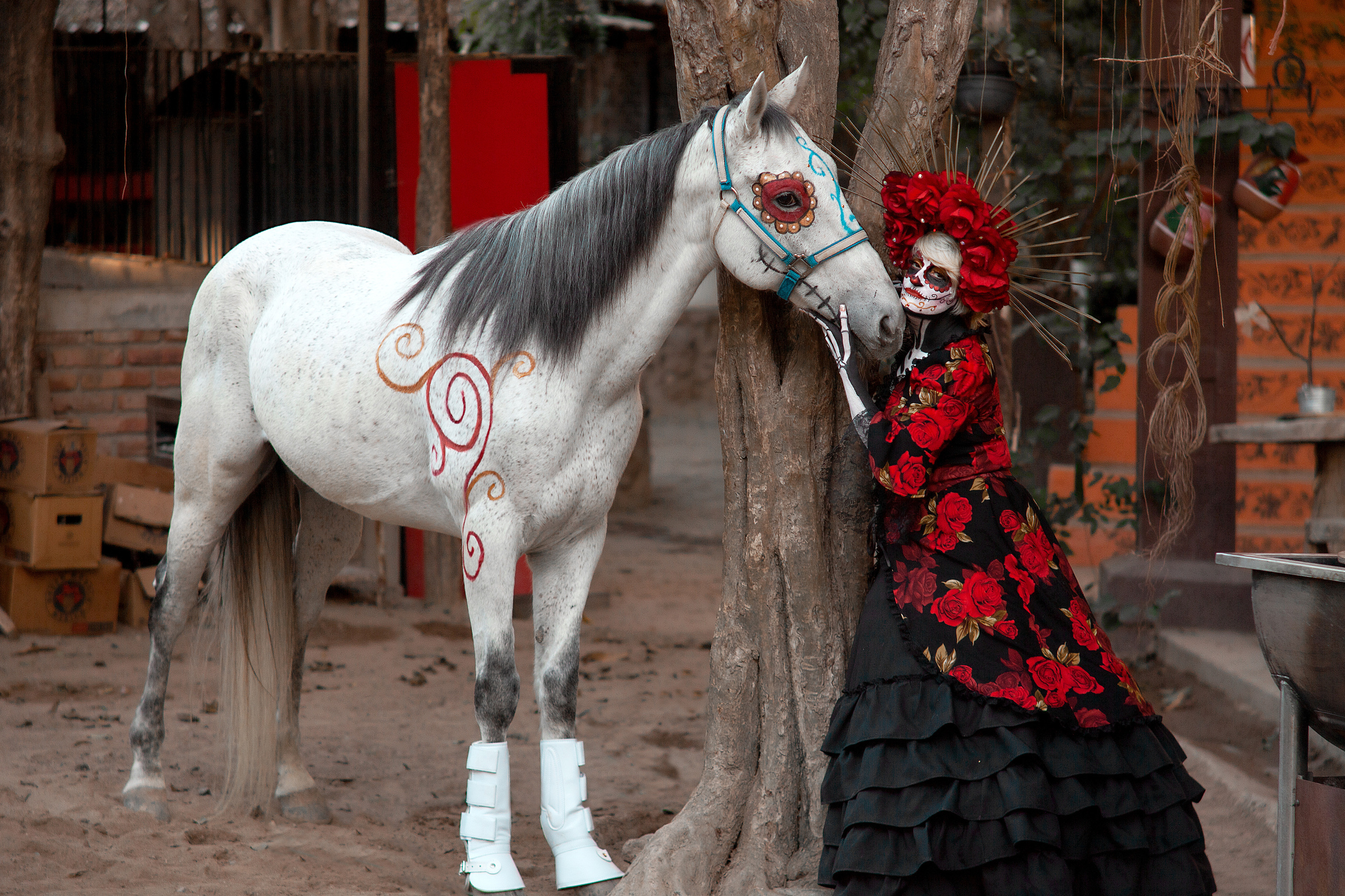 Catrinas y Halloween. Виктория Кастельянос. Русскоязычный фотограф в Мексике