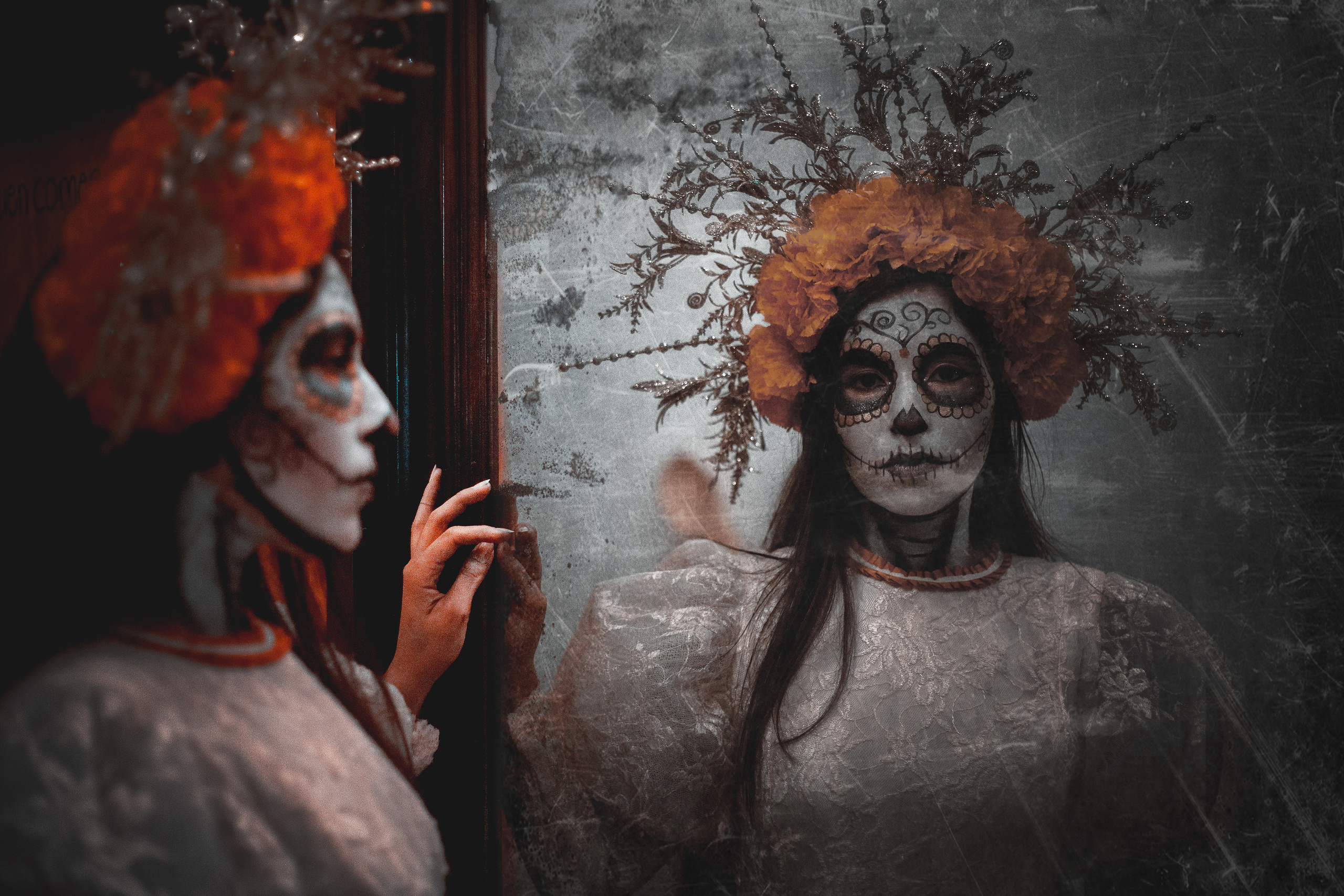 Catrinas y Halloween. Виктория Кастельянос. Русскоязычный фотограф в Мексике