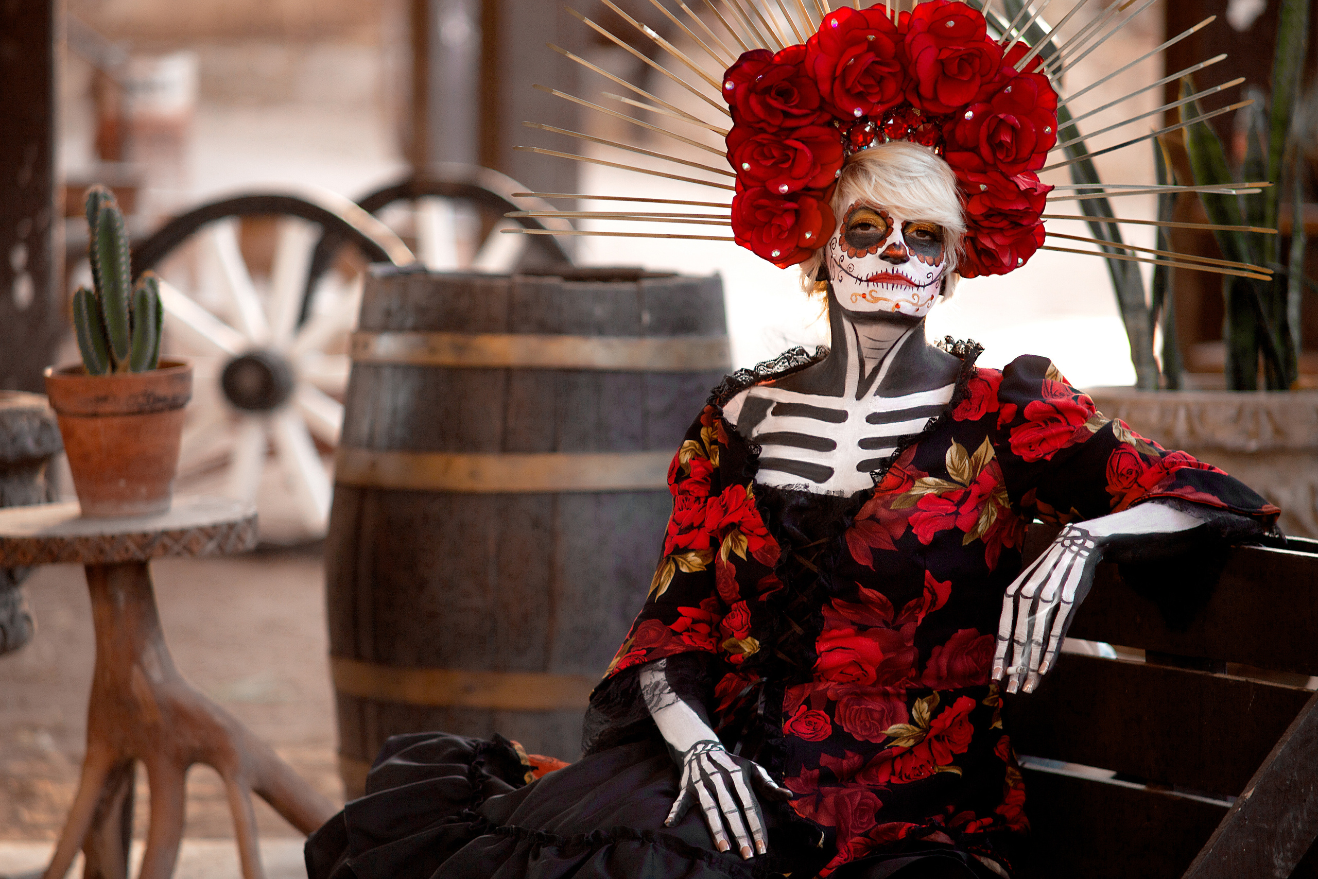 Catrinas y Halloween. Виктория Кастельянос. Русскоязычный фотограф в Мексике