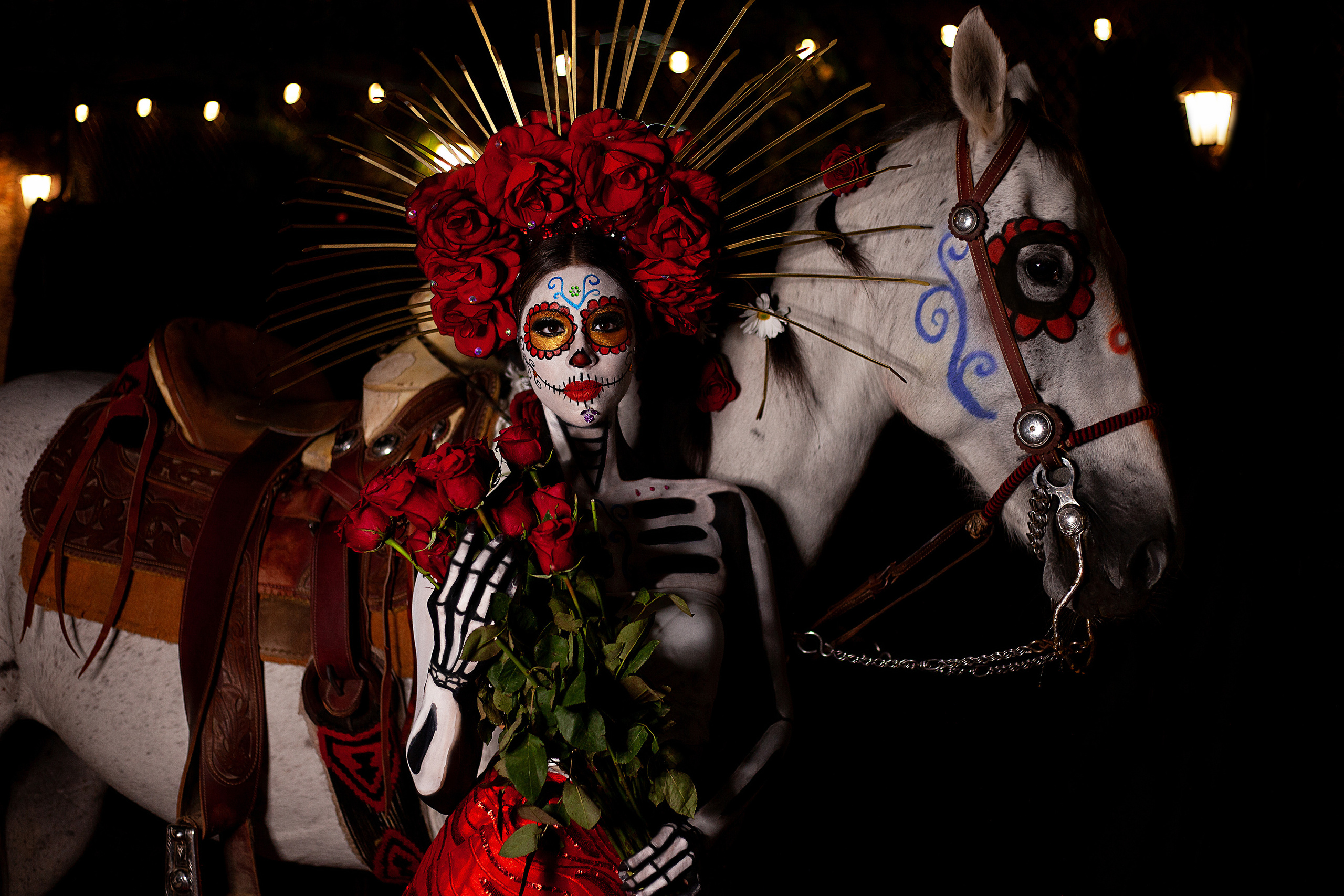 Catrinas y Halloween. Виктория Кастельянос. Русскоязычный фотограф в Мексике