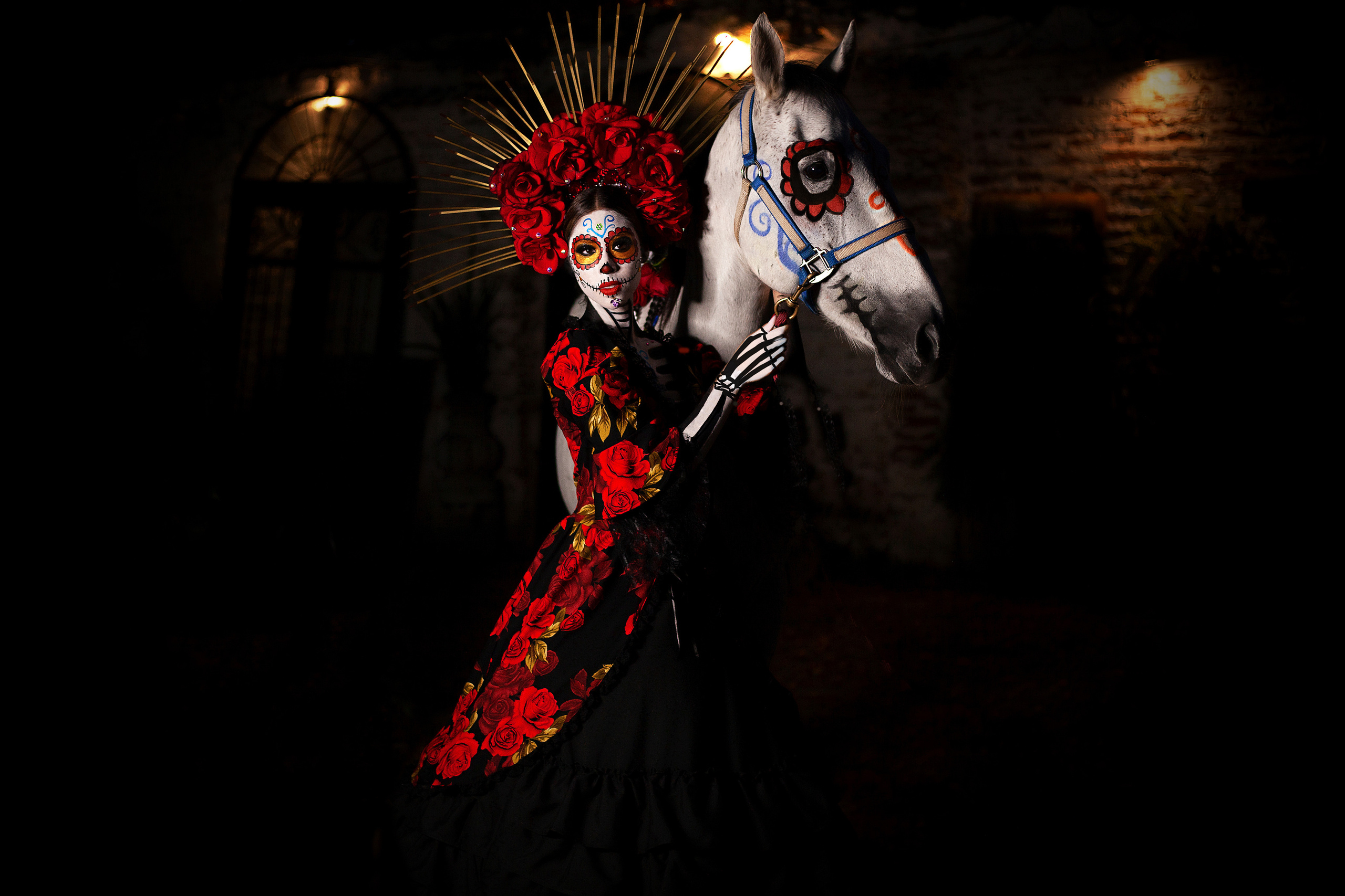Catrinas y Halloween. Виктория Кастельянос. Русскоязычный фотограф в Мексике